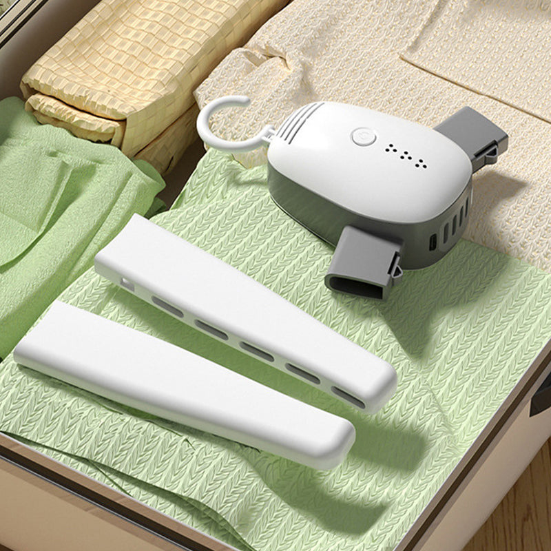 Portable folding clothes drying rack