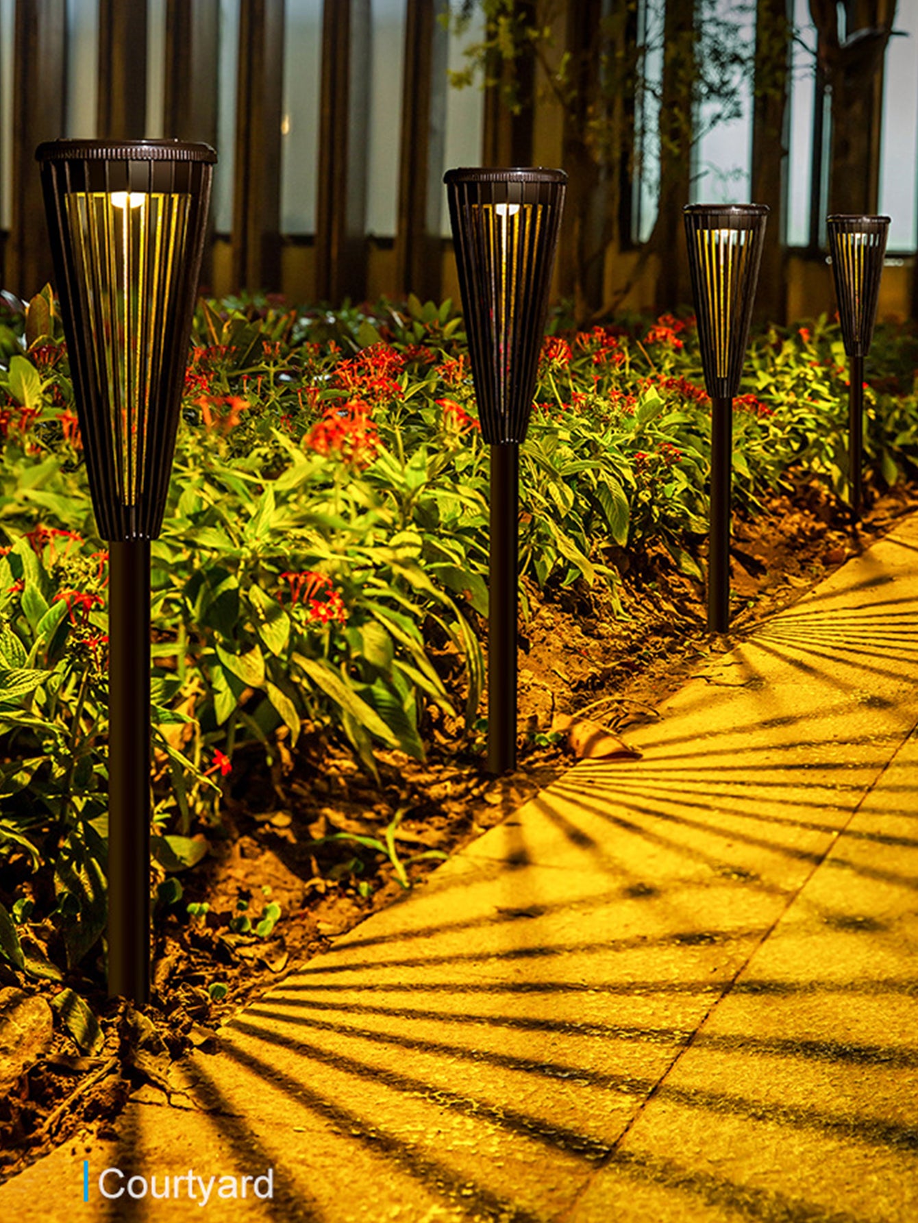 Beta Light Solar Outdoor Courtyard Atmosphere Light