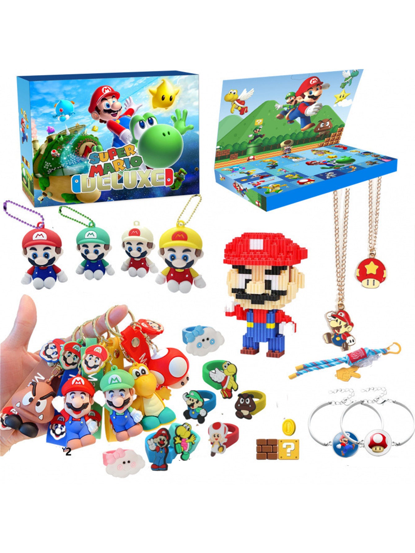Blind box poking hole toy set - surprise collection