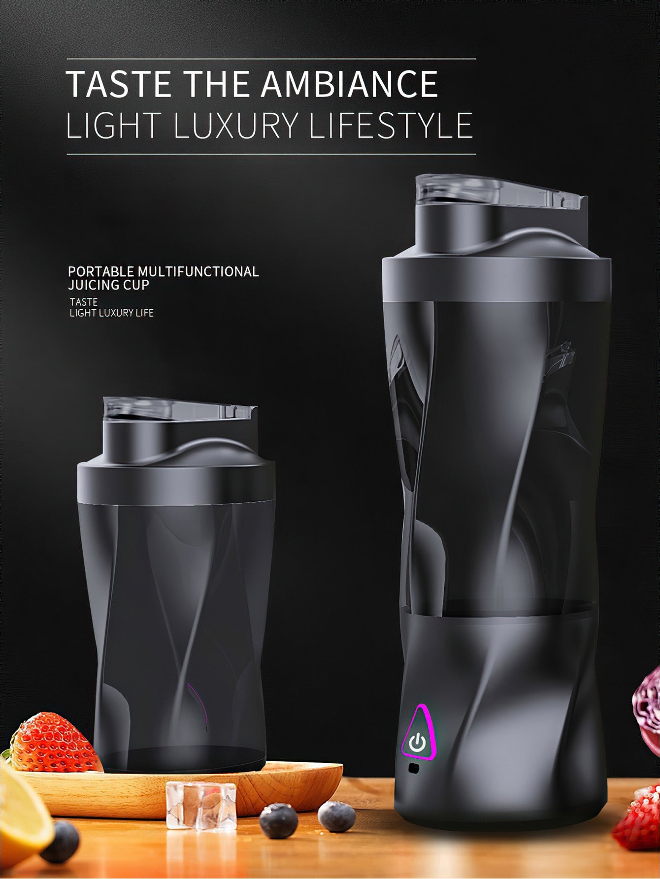 High-Capacity Portable Juicer Cup - 2 Colours