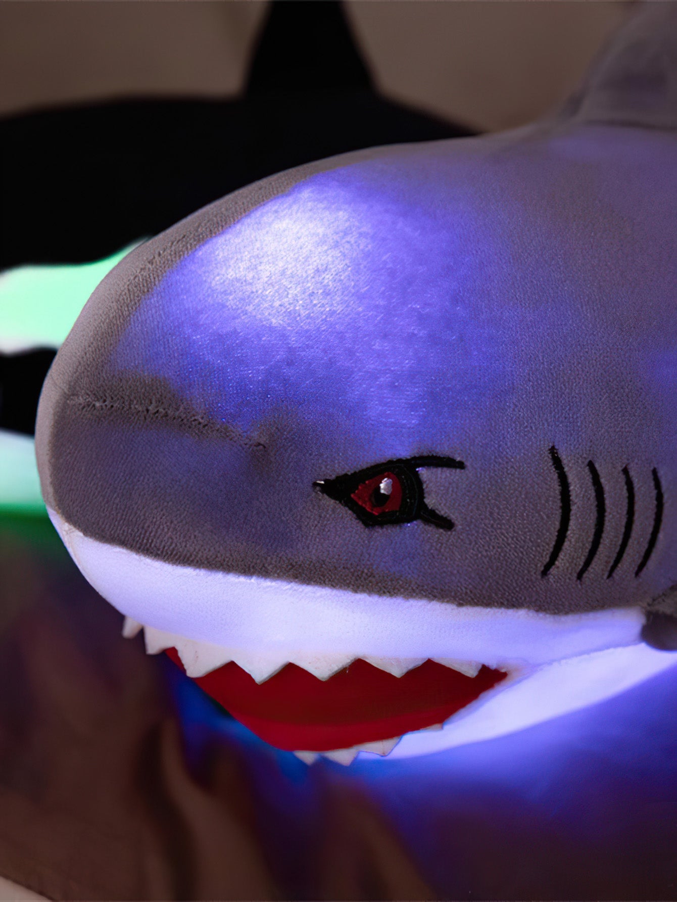 Shark LED Plush Toy - Cozy Night Companion - 2 Options
