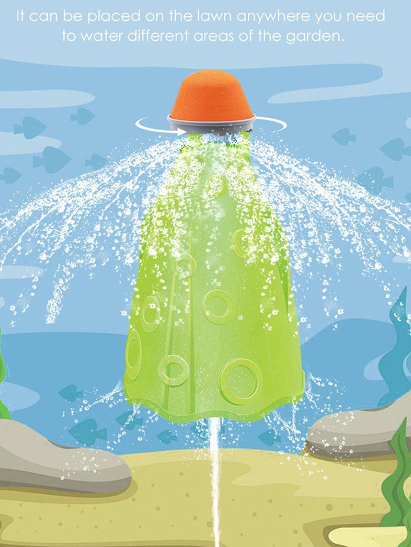 New Octopus Rocket Sprinkler