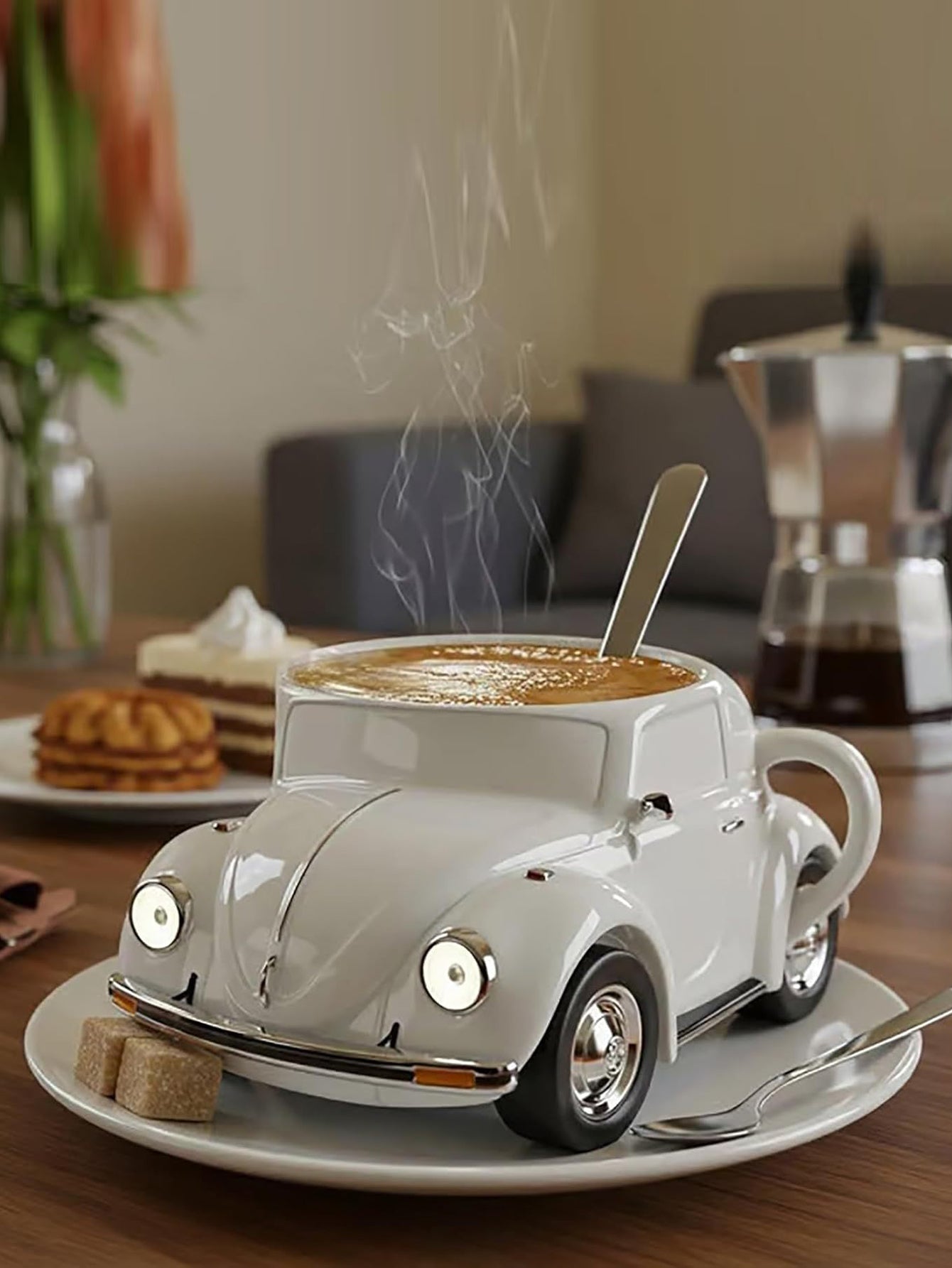 Creative Mustang-shaped coffee cup