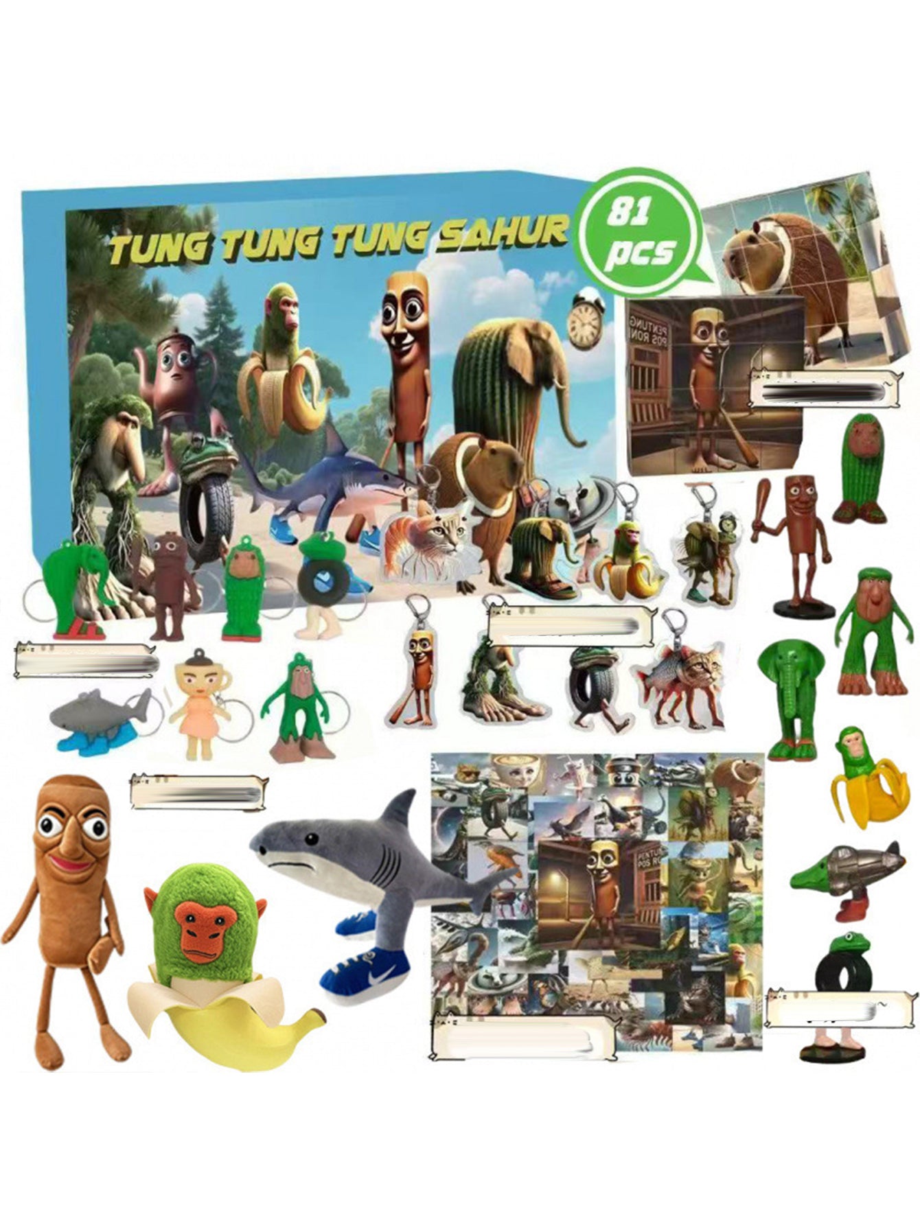 Blind Box Hole-Poking Toy Set