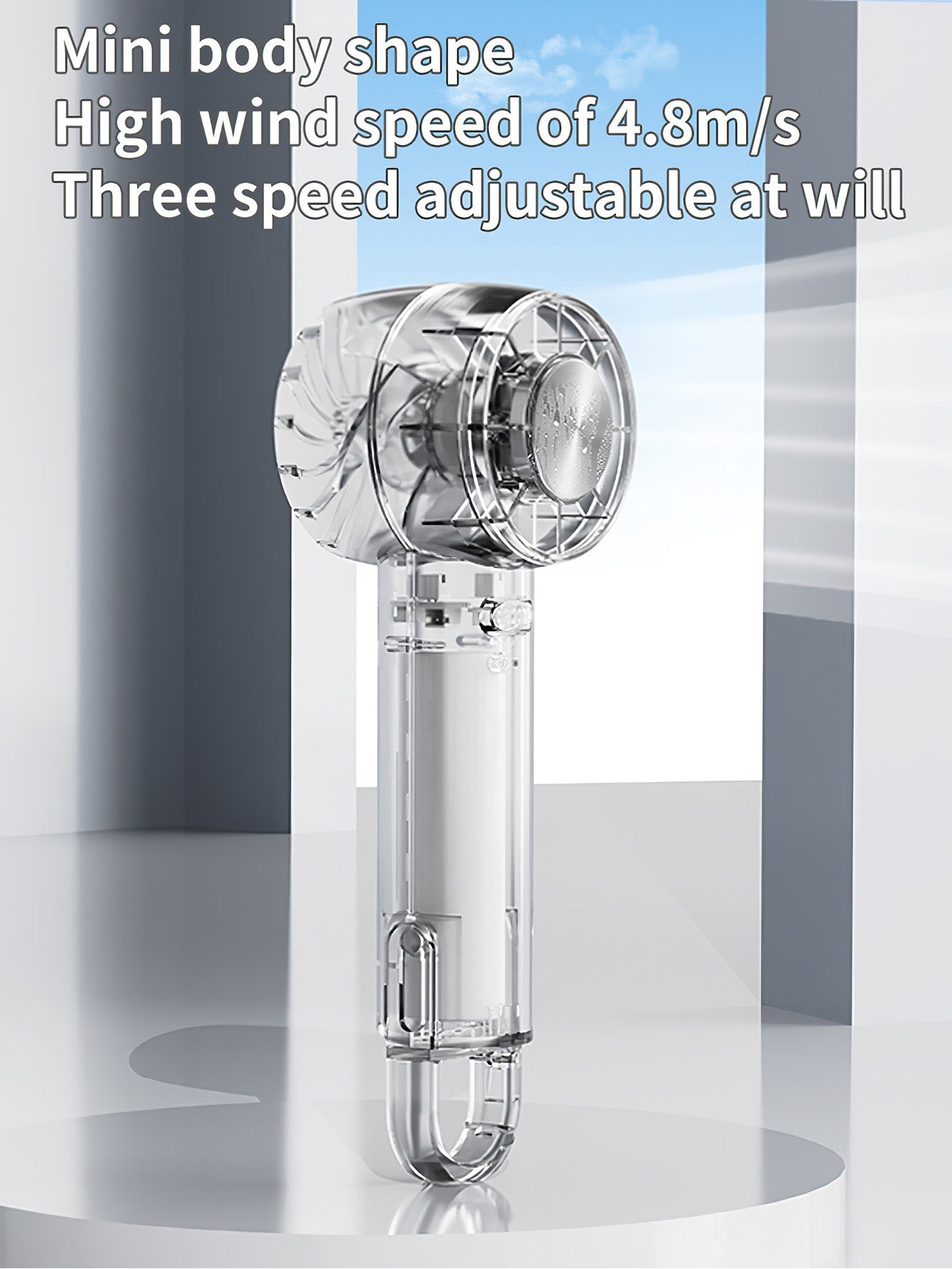 Semiconductor Cooling Handheld Fan - 6 styles