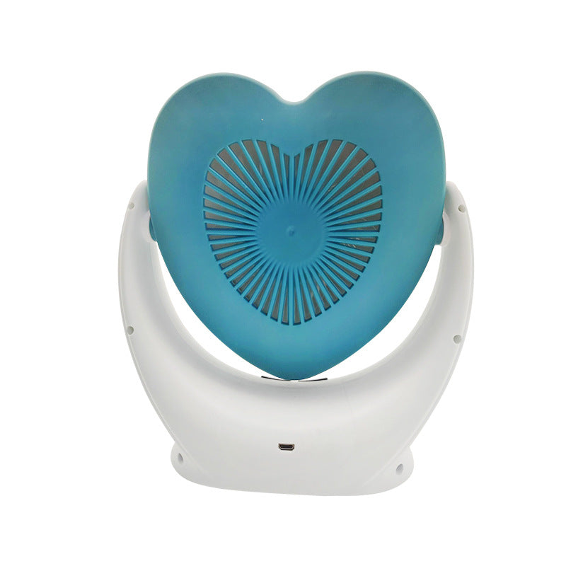 3-in-1 LED fan makeup mirror