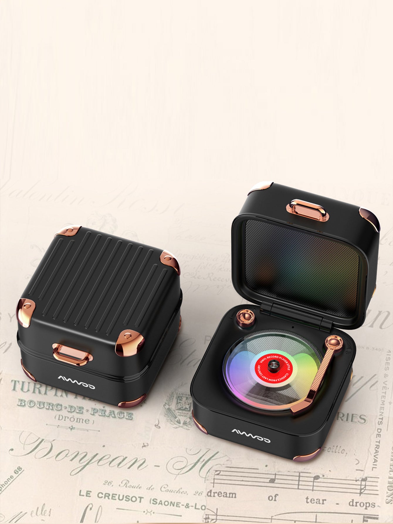 Mini Retro Bluetooth Speaker