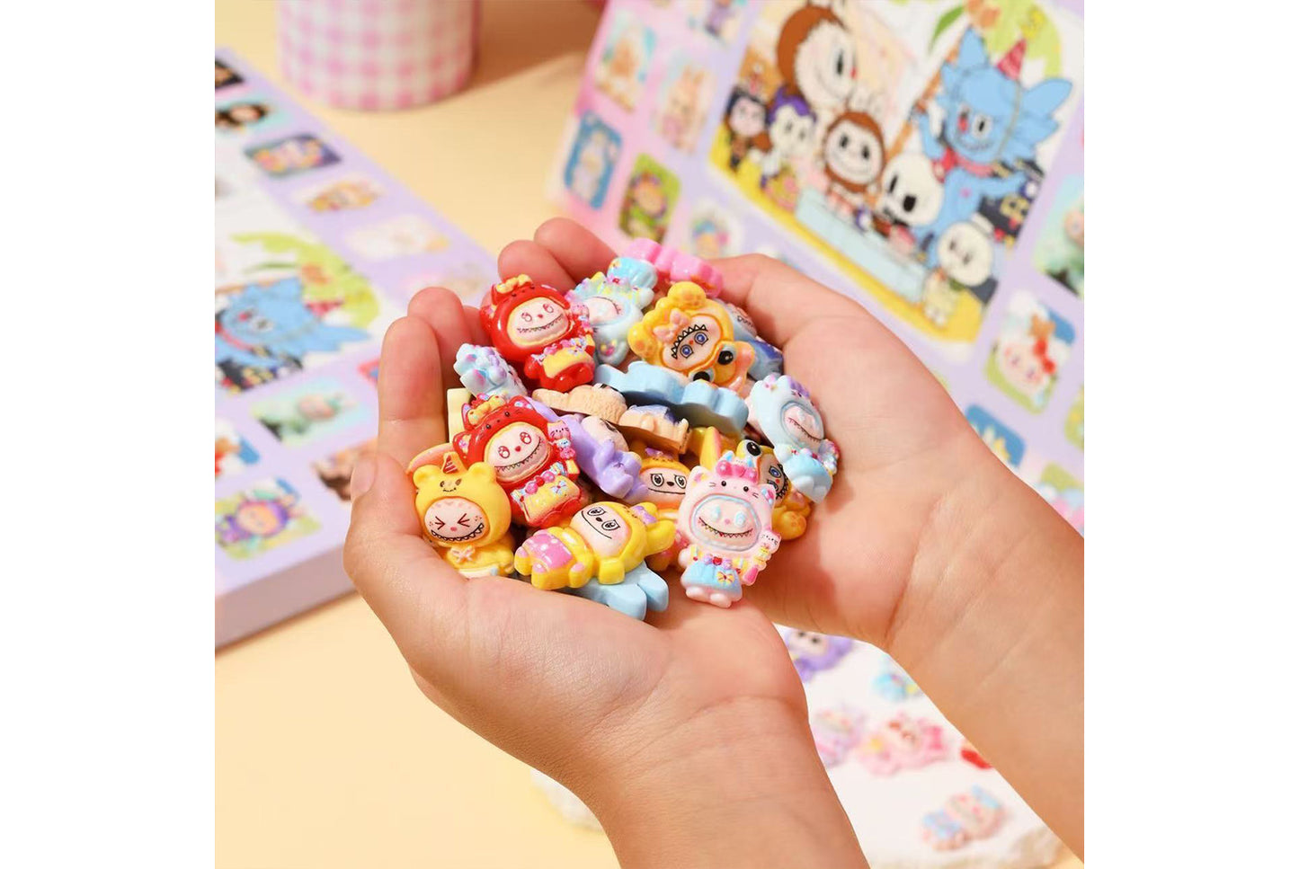 Lucky draw blind box labubu