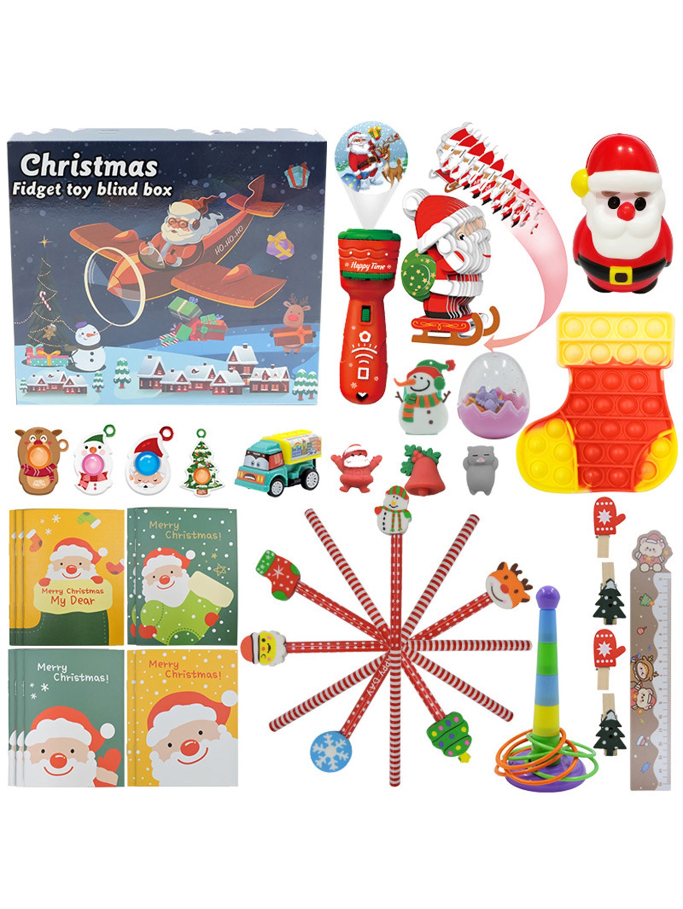 Santa Claus Squeeze Fun-New Christmas Gift Toy