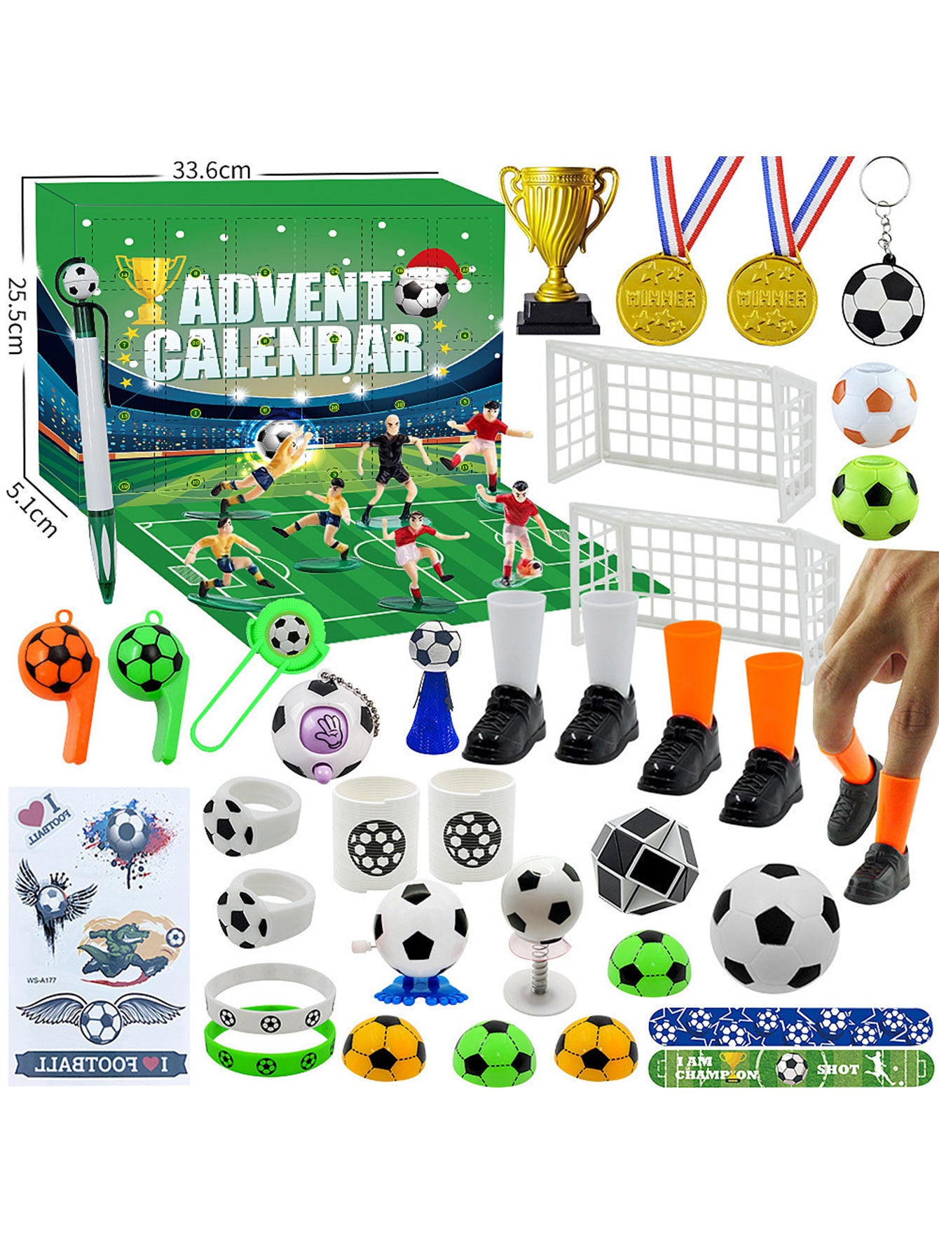 Basketball Advent Calendar Party DIY Set
