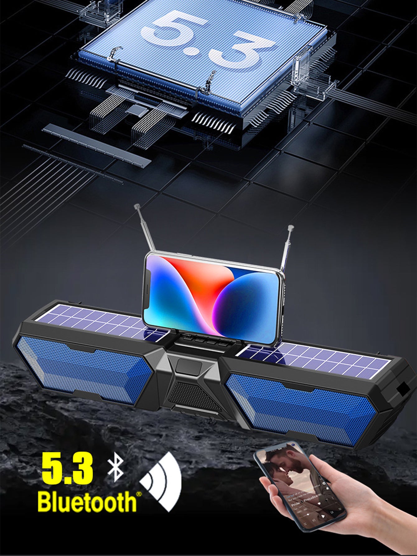 Solar Bluetooth Speaker
