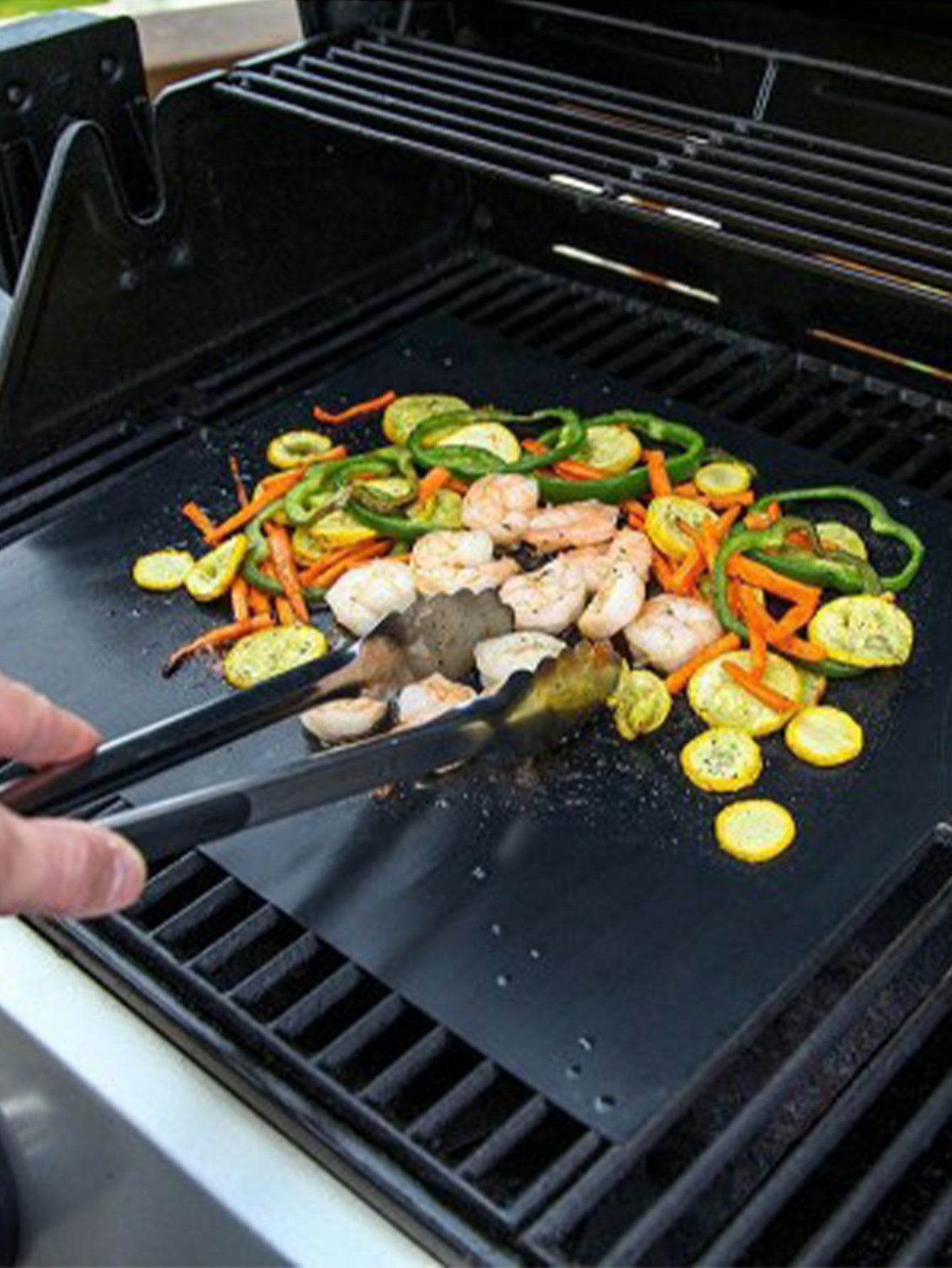 High temperature resistant Teflon grill mat