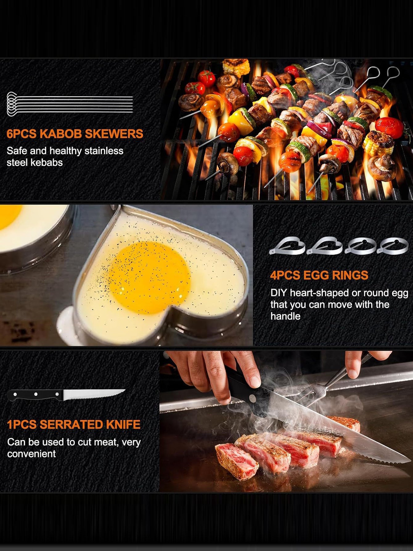 Outdoor BBQ Tool Set