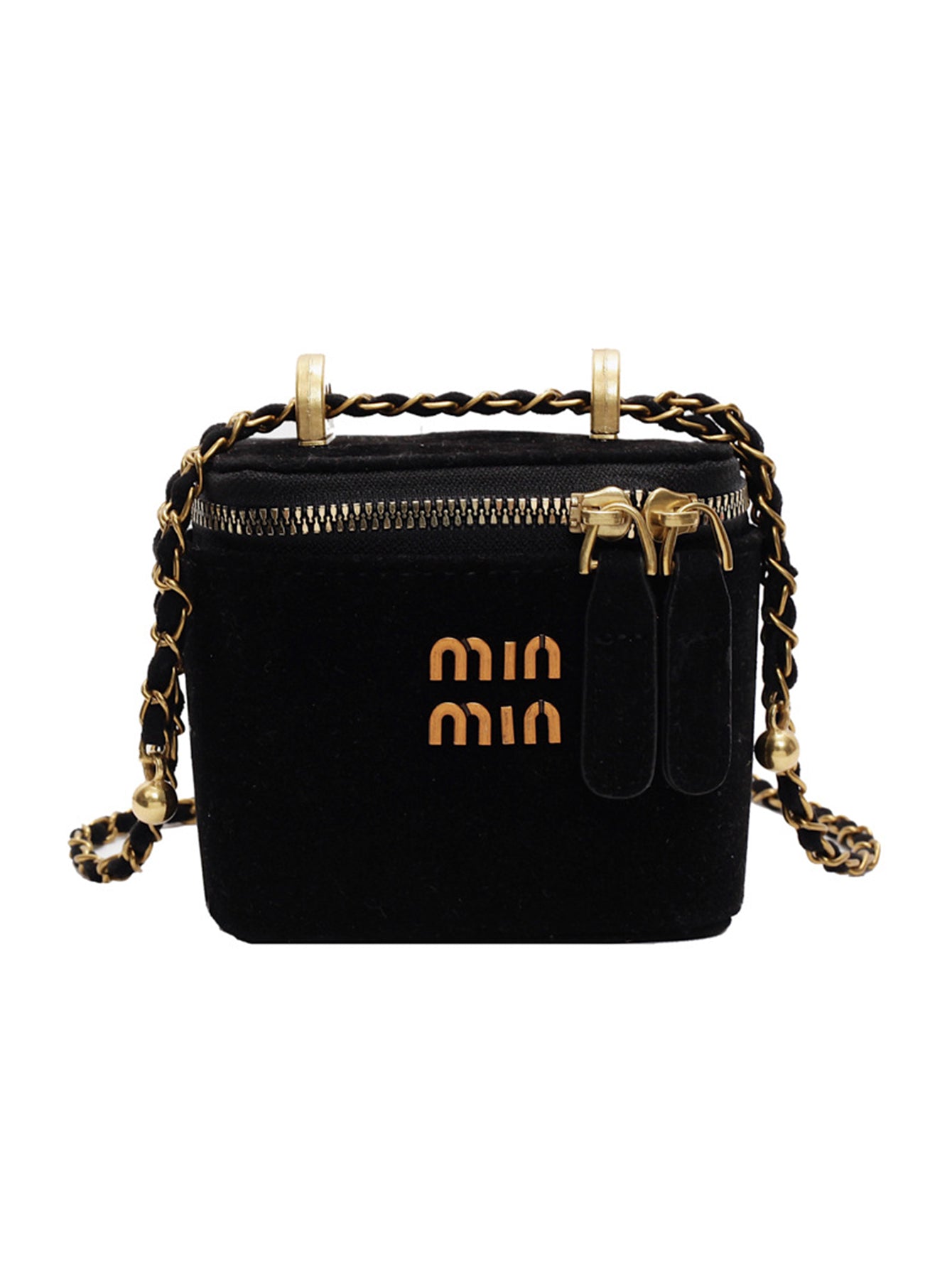 Fashionable frosted Mini box bag