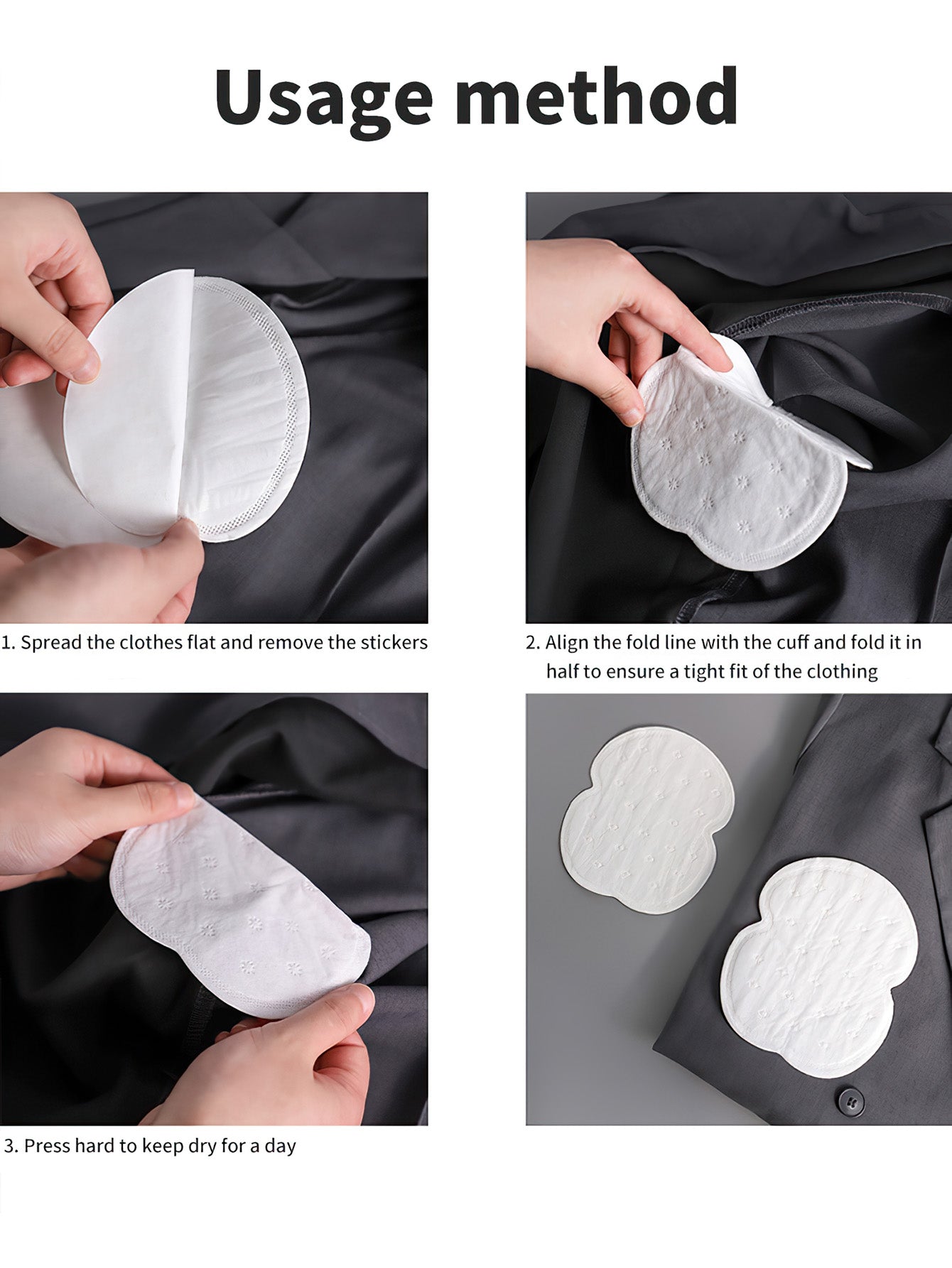 Ultra-Thin Underarm Sweat Pads