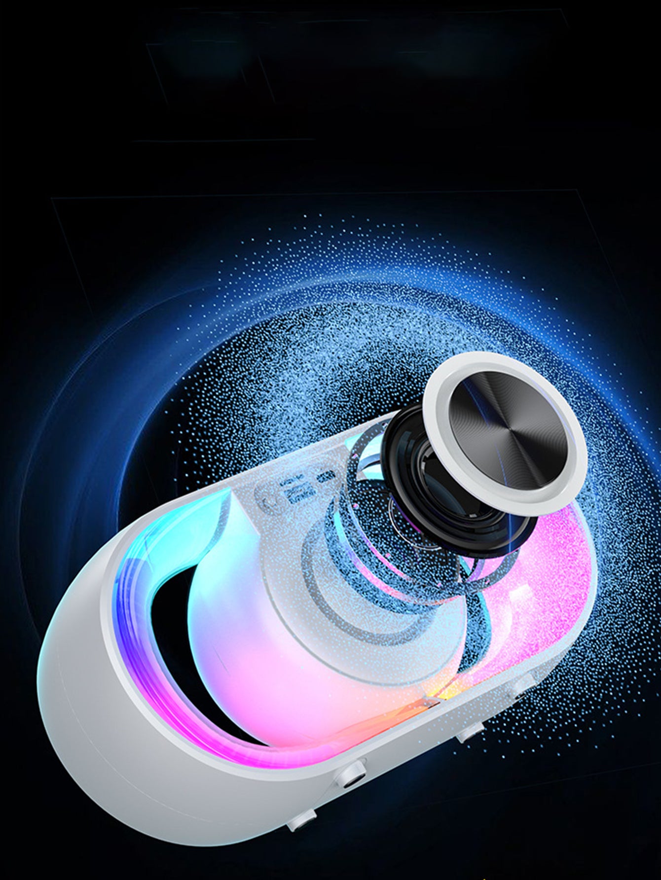 Desktop atmosphere night light Bluetooth speaker