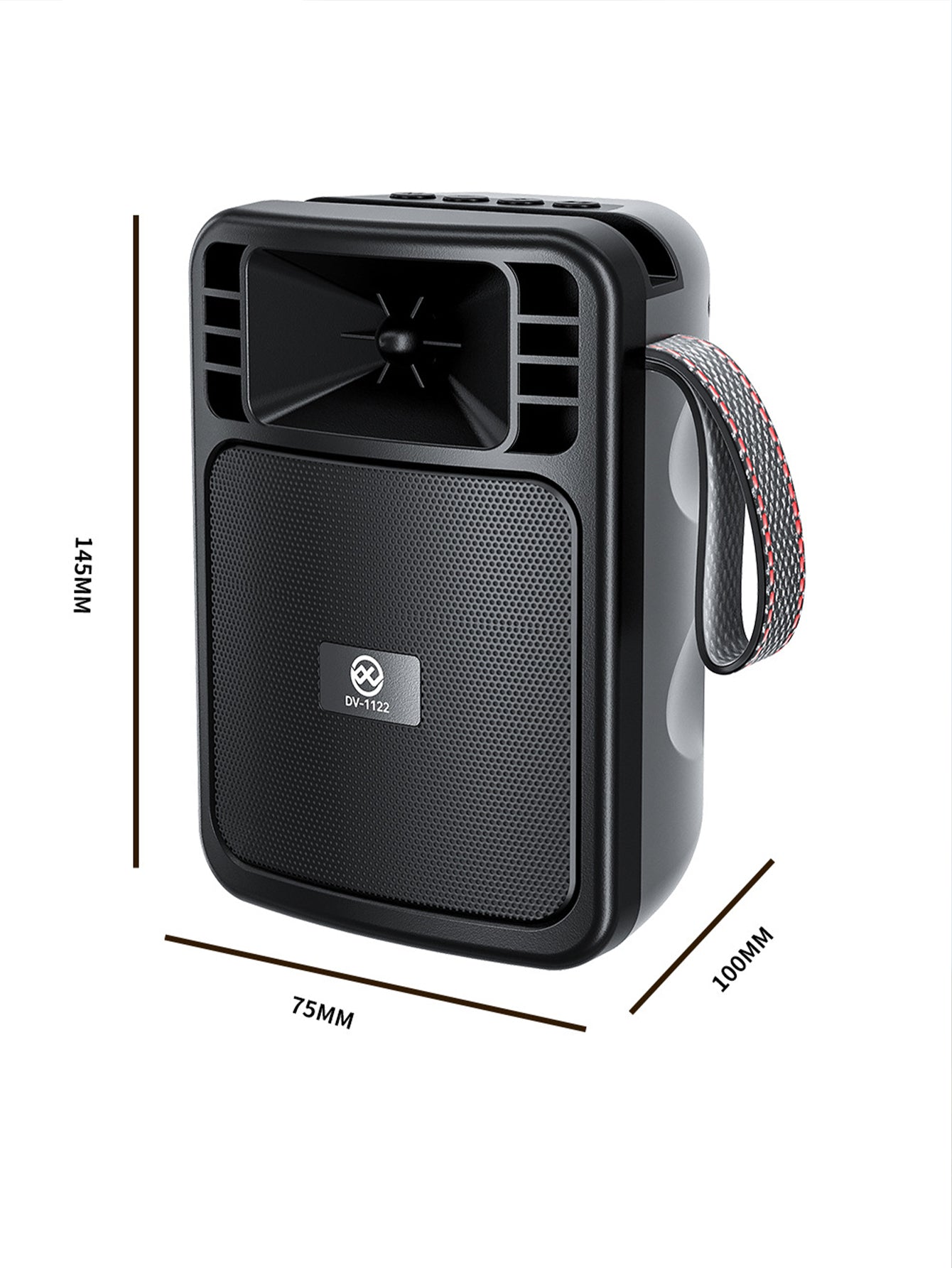 Portable solar Bluetooth speaker