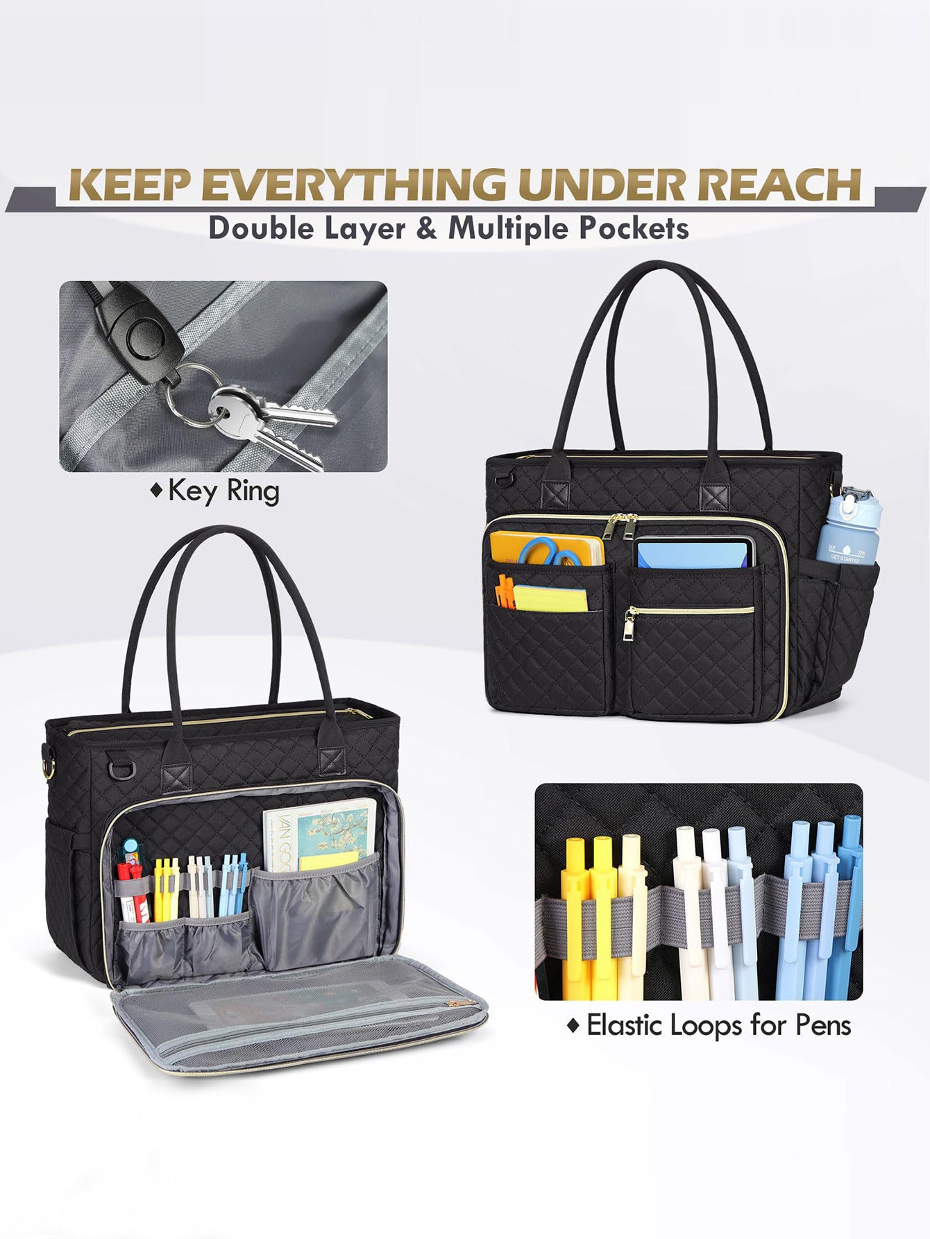 Simple and stylish large-capacity waterproof travel bag
