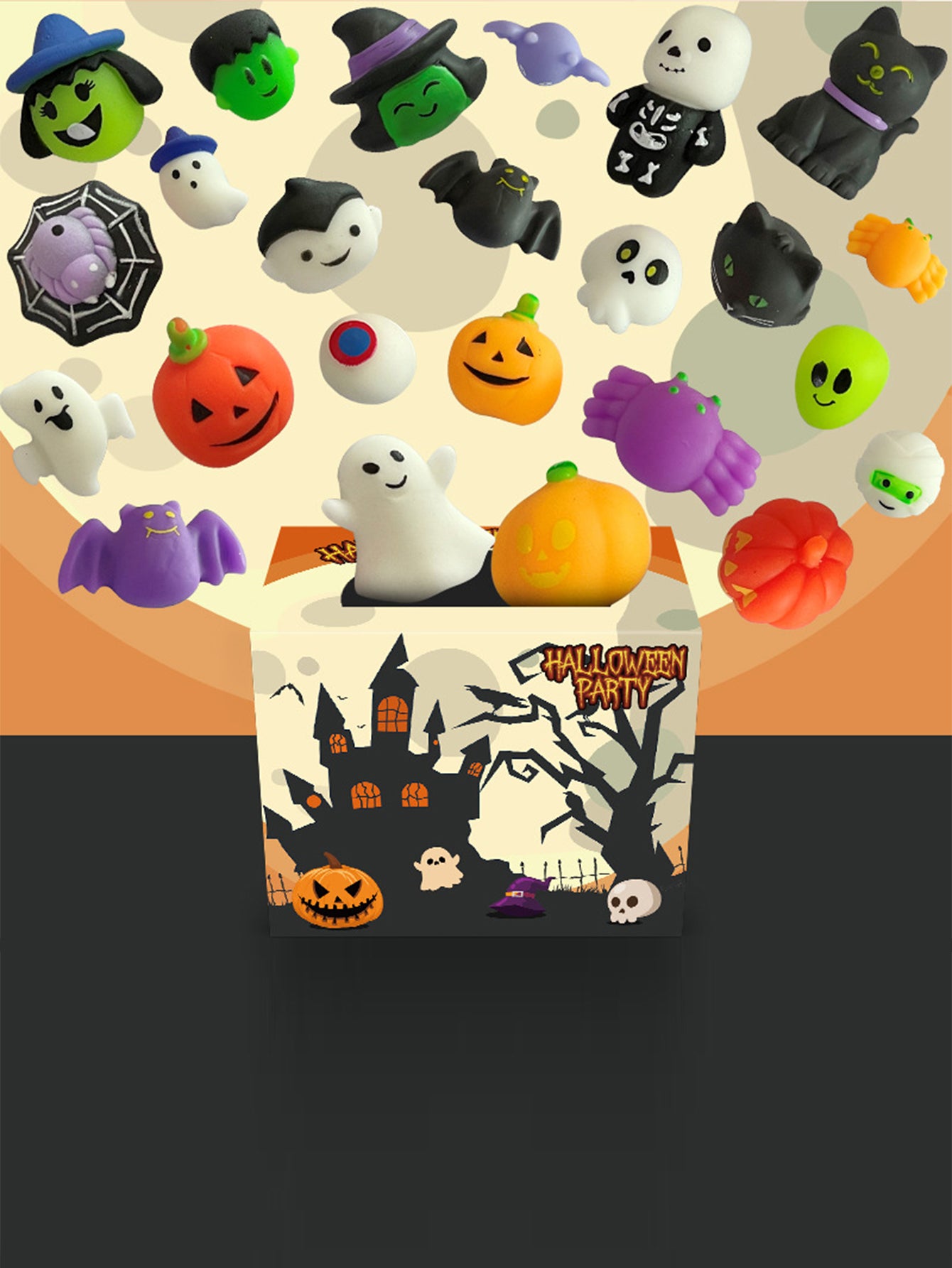 Halloween Squeeze Blind Box - 24 soft
