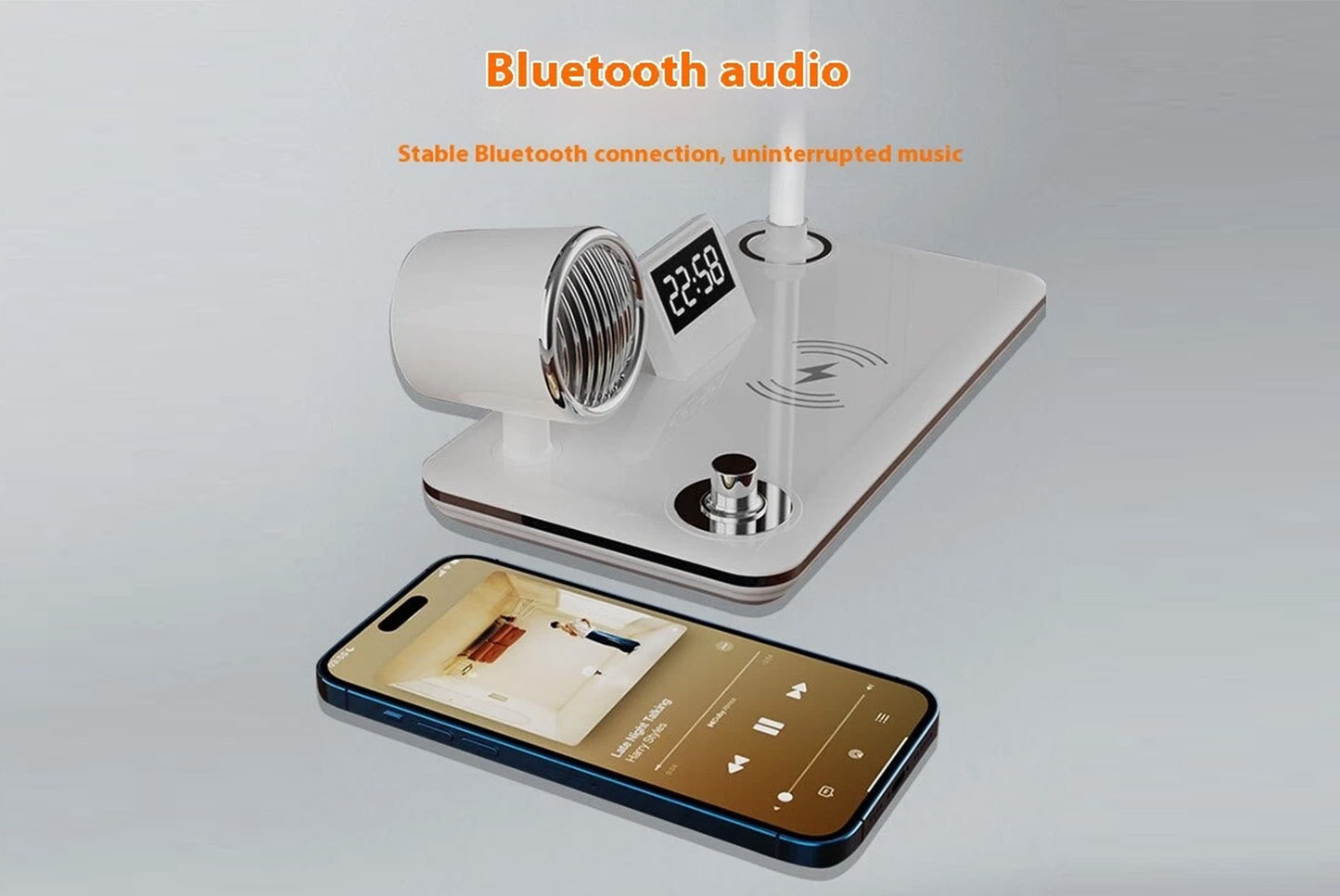 Multifunctional music desk lamp