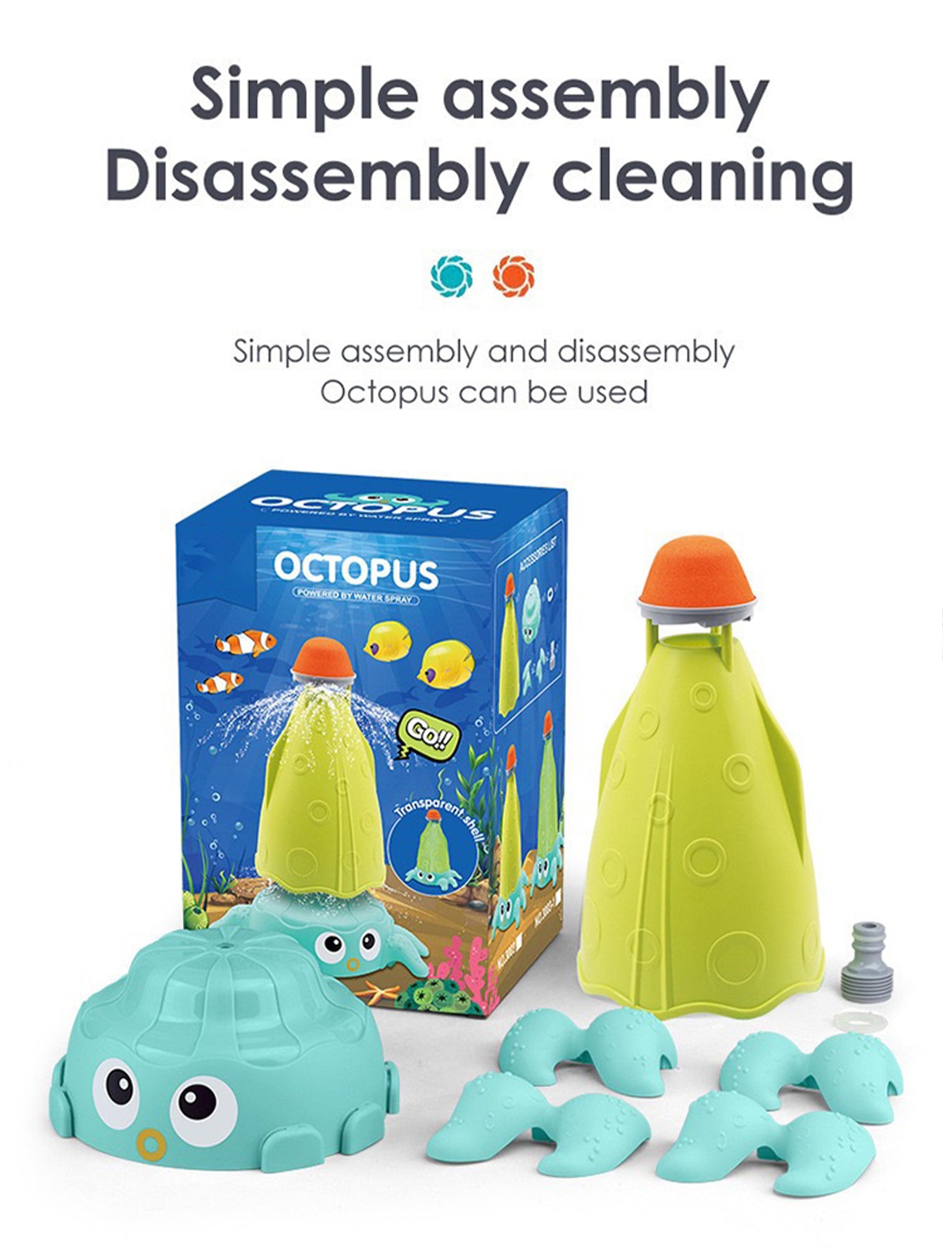 New Octopus Rocket Sprinkler