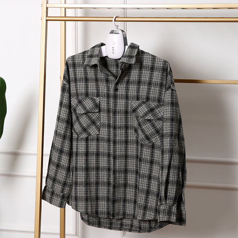 Portable folding clothes drying rack