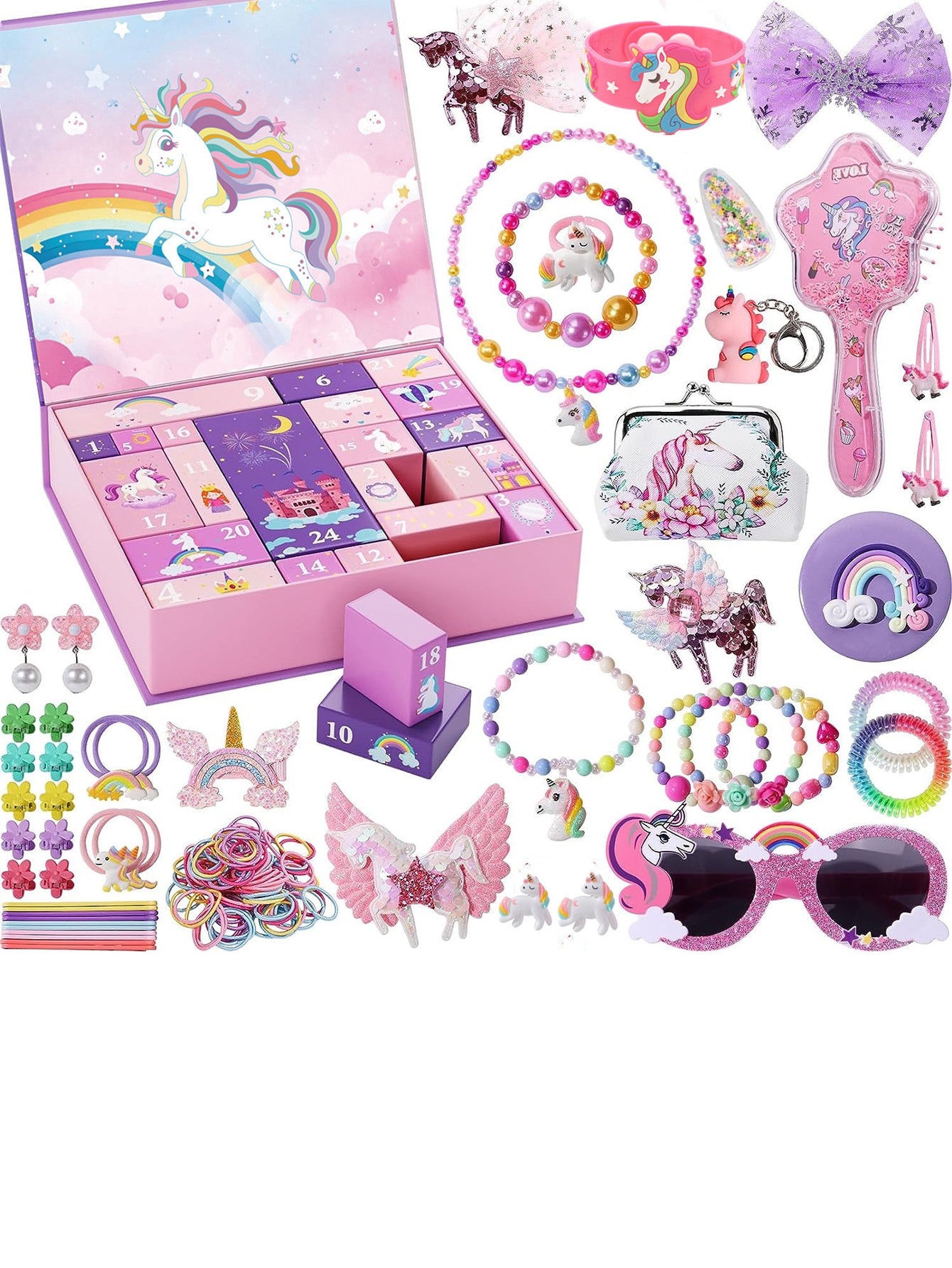 *Christmas Blind Box Advent Calendar----Mermaid Dress Up Girl Accessories