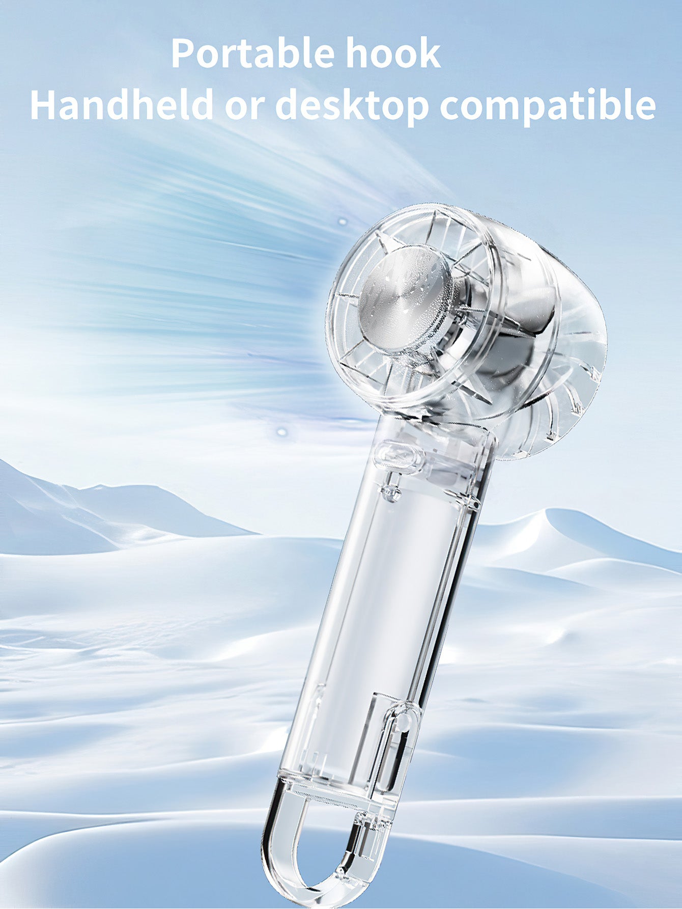 Semiconductor Cooling Handheld Fan - 6 styles