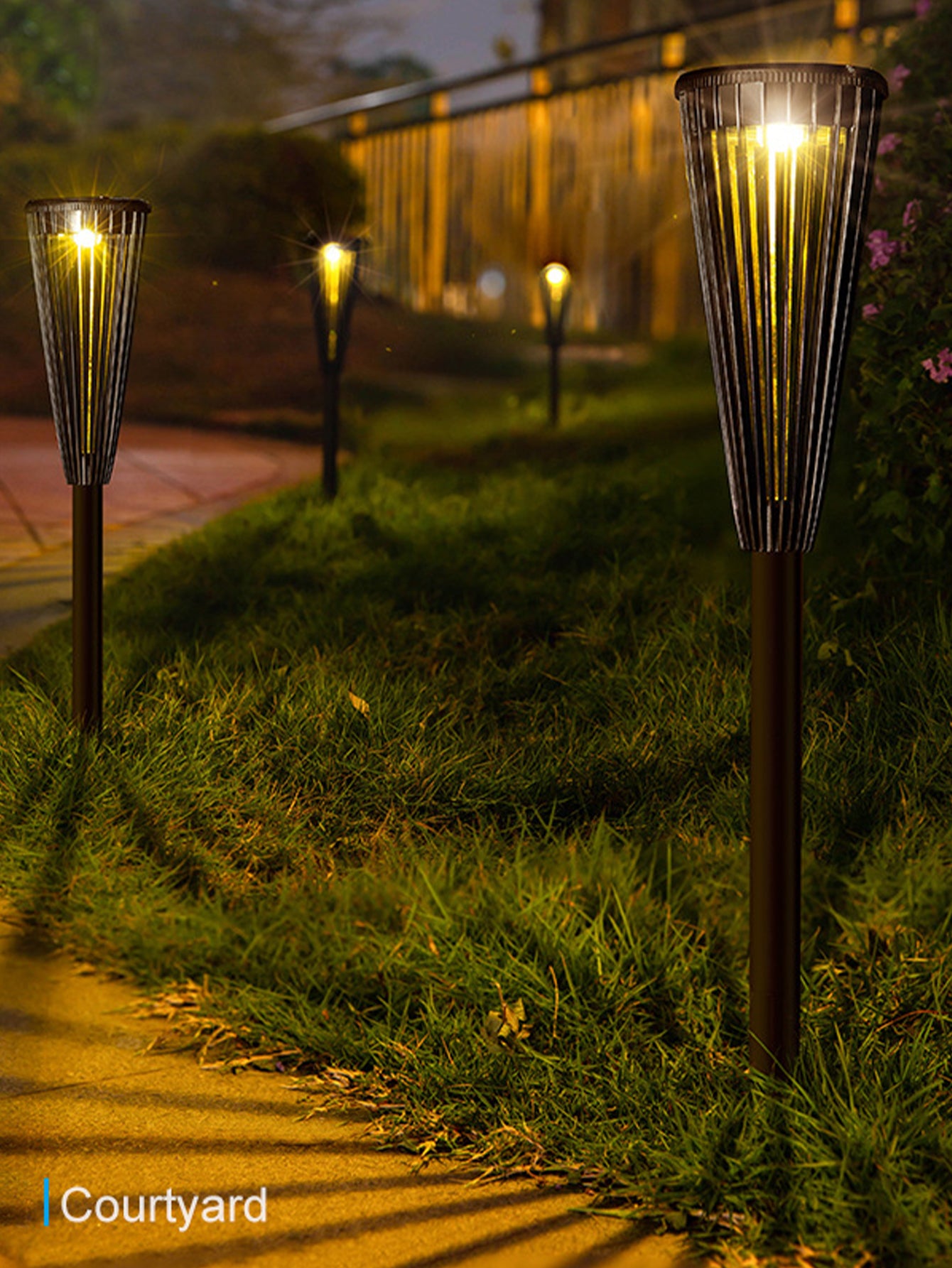 Beta Light Solar Outdoor Courtyard Atmosphere Light