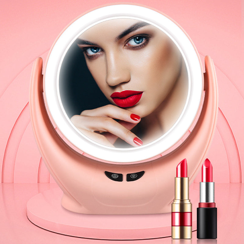 3-in-1 LED fan makeup mirror