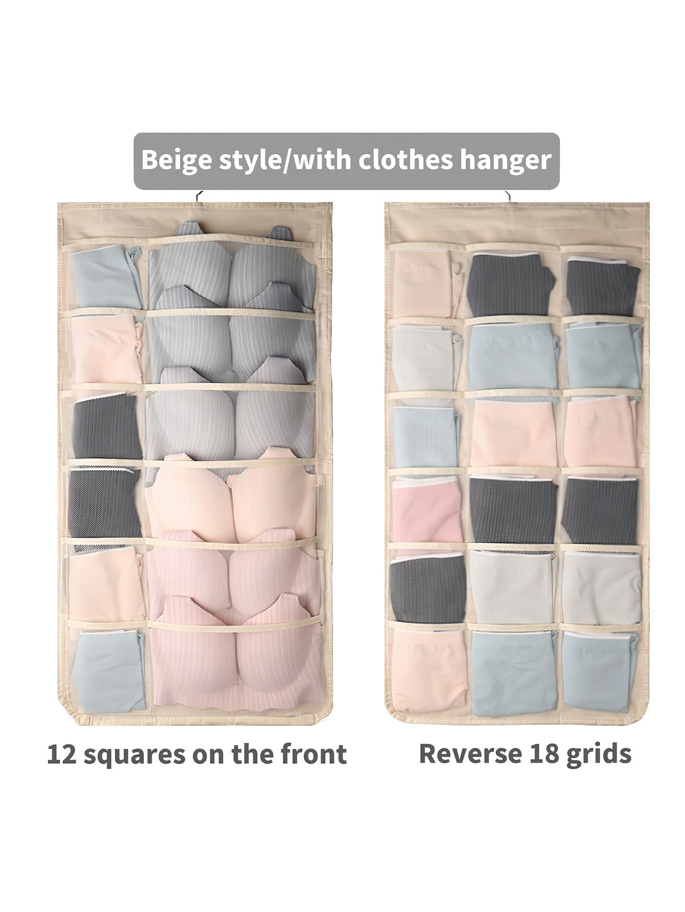 Double-Sided Storage Organizer: The Ultimate Solution for Your Lingerie - 3 Colours
