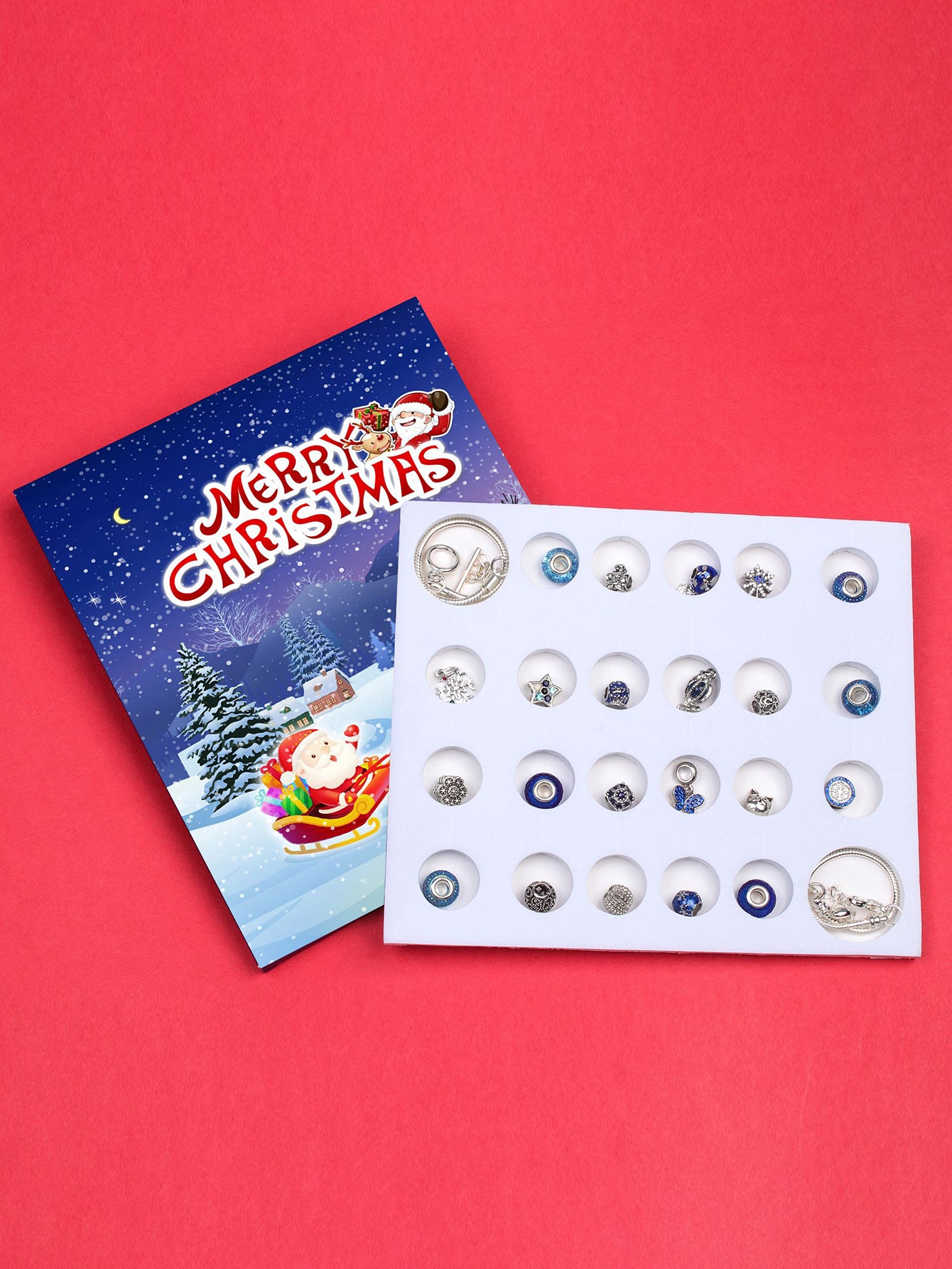 Blue Christmas Sleigh Blind Box Set
