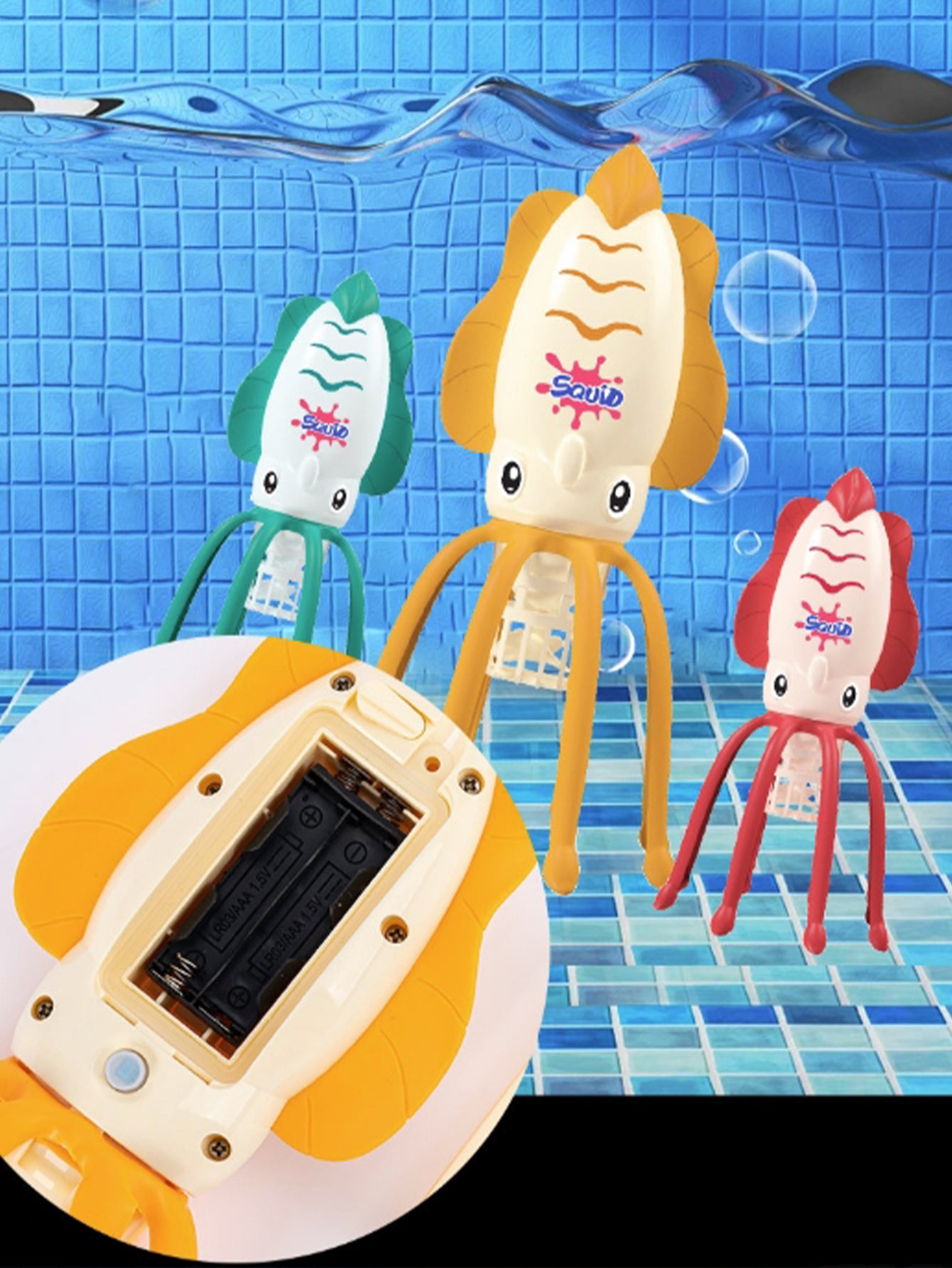 Simulated electric squid