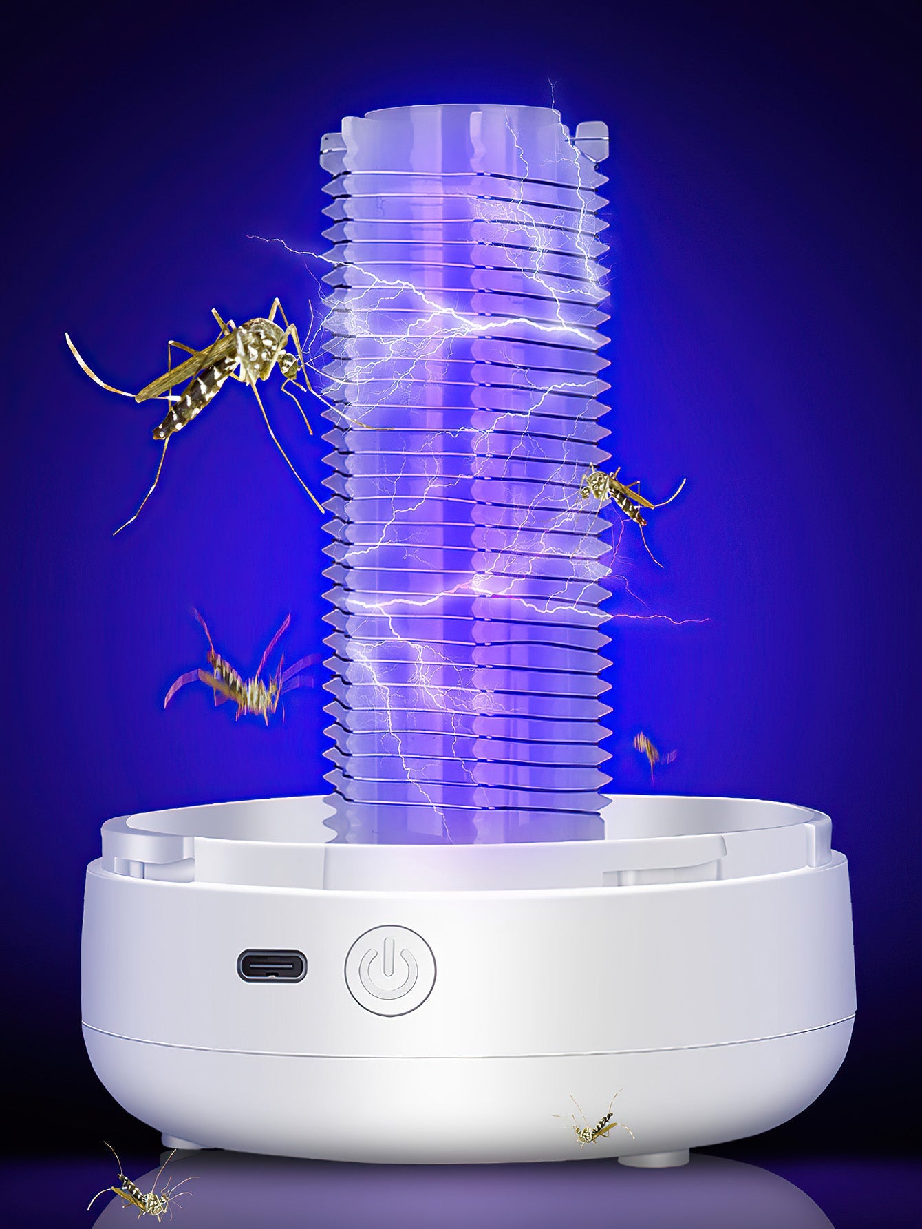 Electric Mosquito Zapper Lamp: Your Ultimate Indoor and Outdoor Pest Solution - 2 Colours