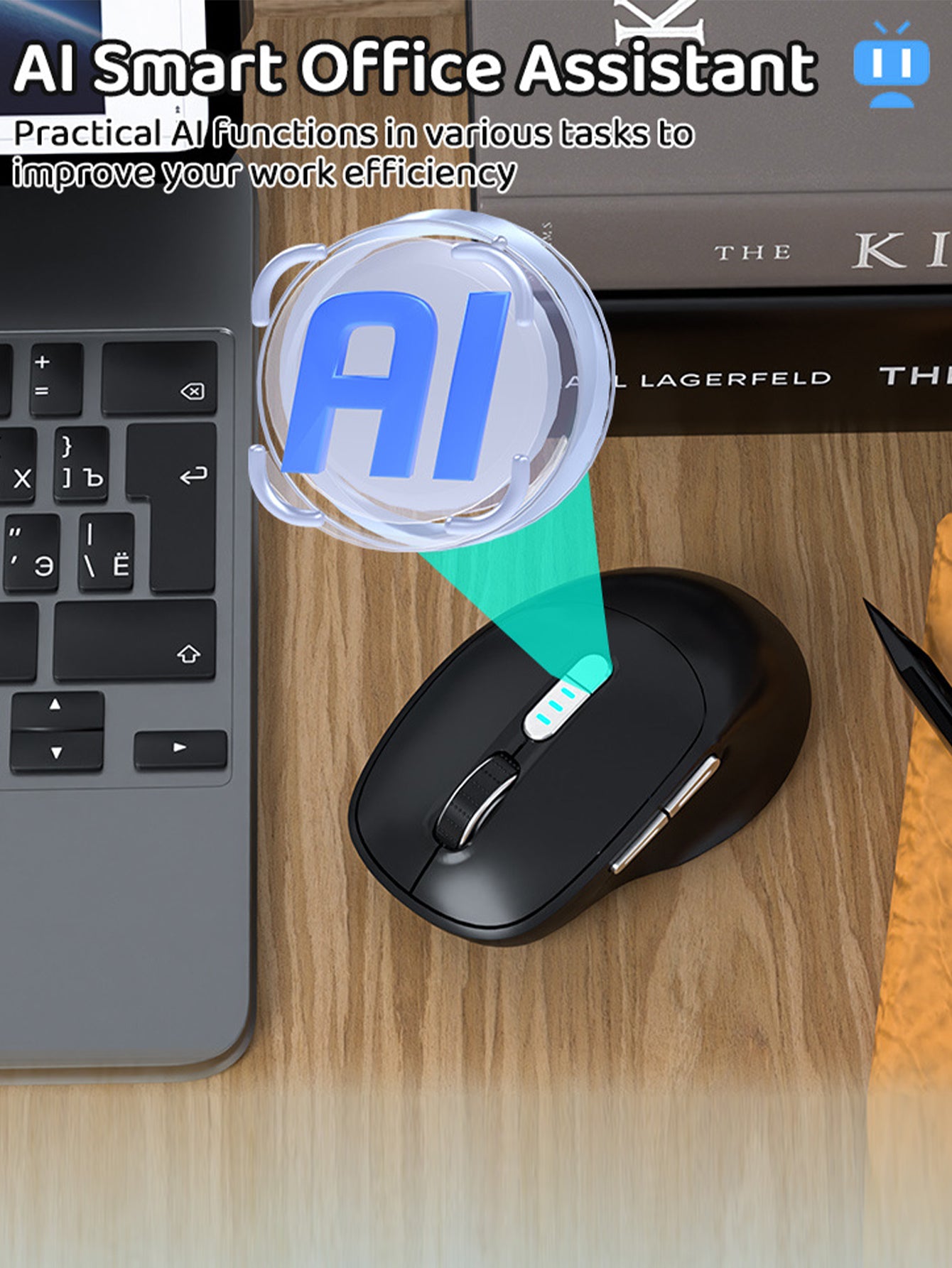 Smart AI Wireless Mouse ChatGPT4.0