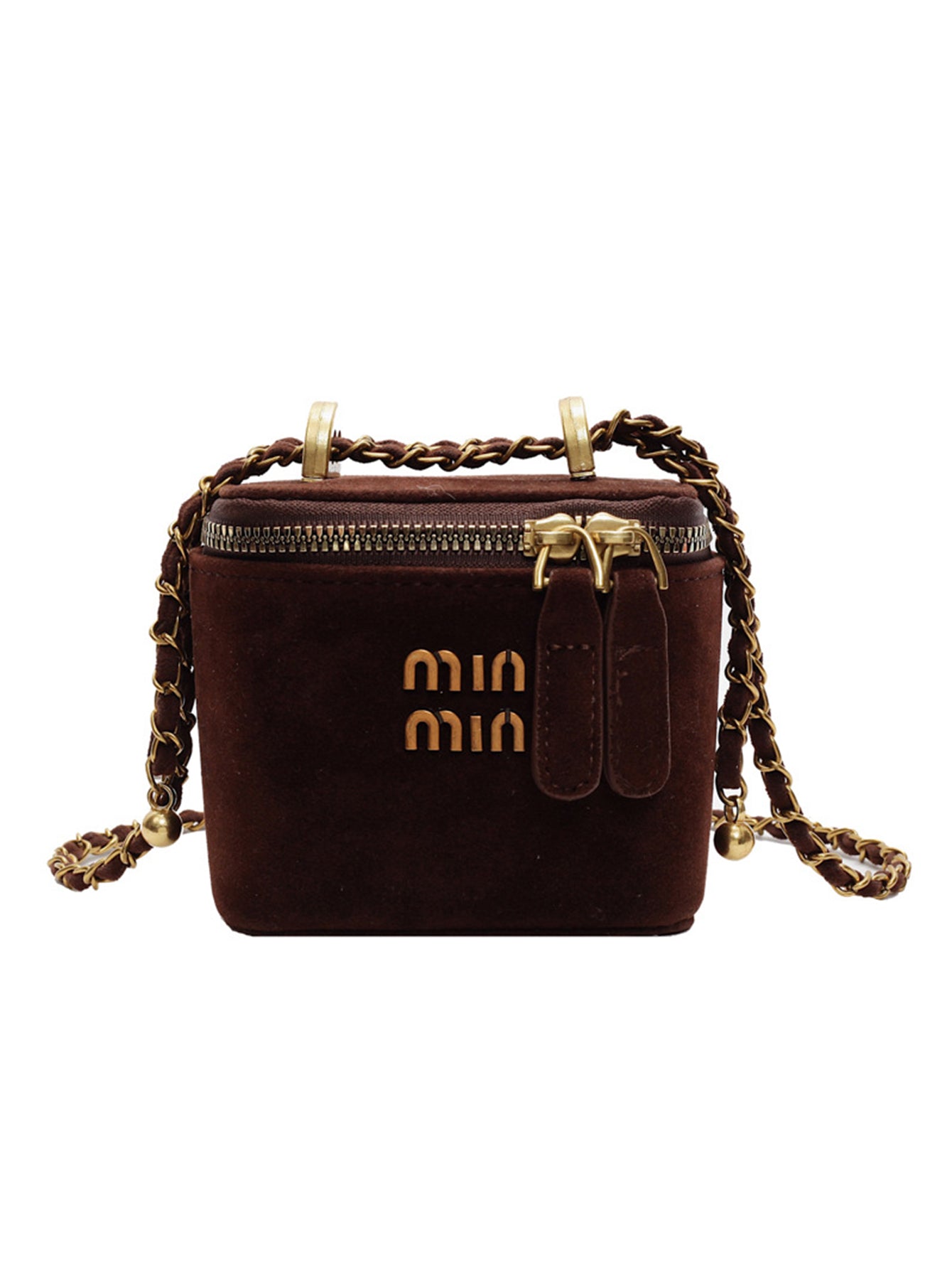 Fashionable frosted Mini box bag