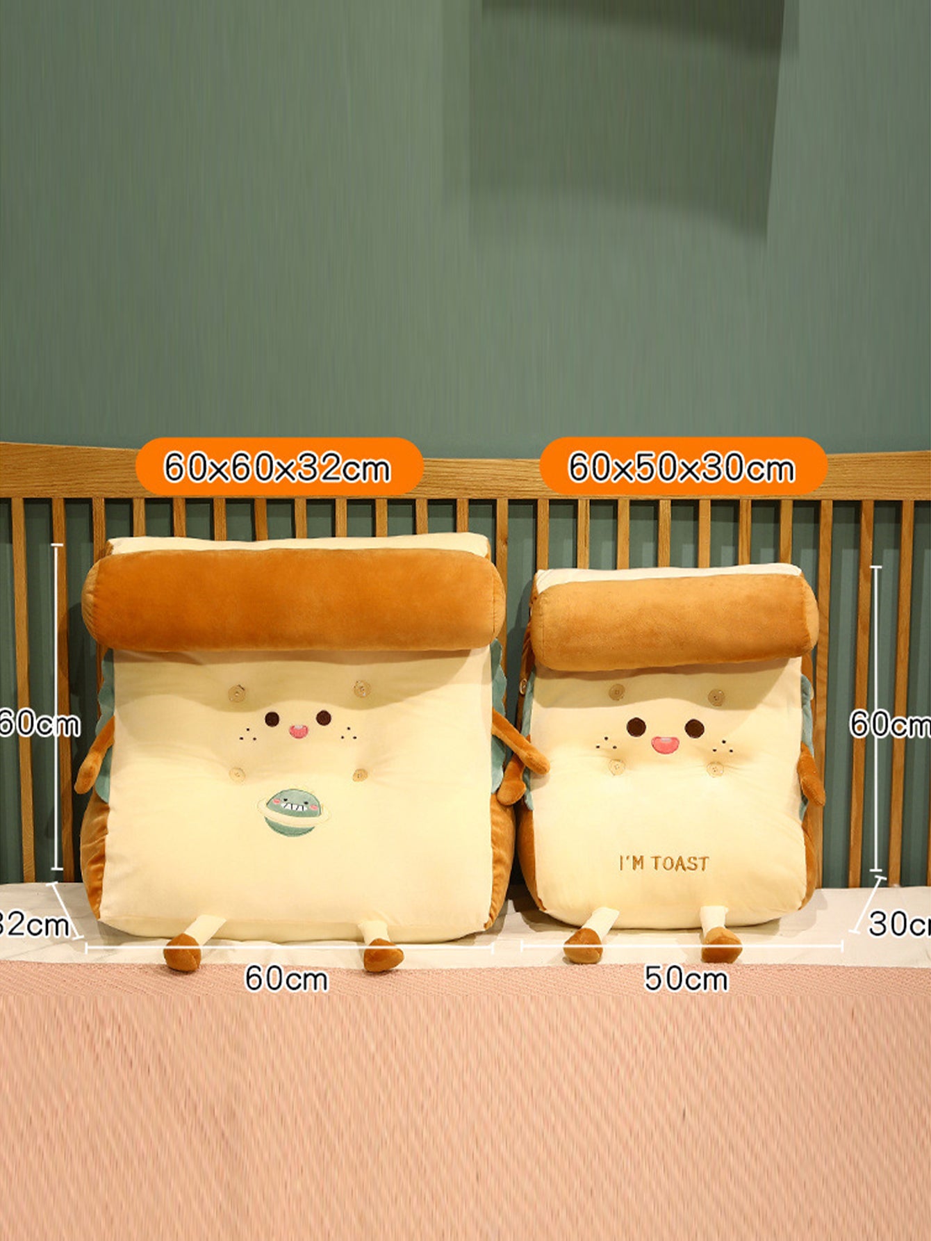 Headrest large backrest triangular pillow