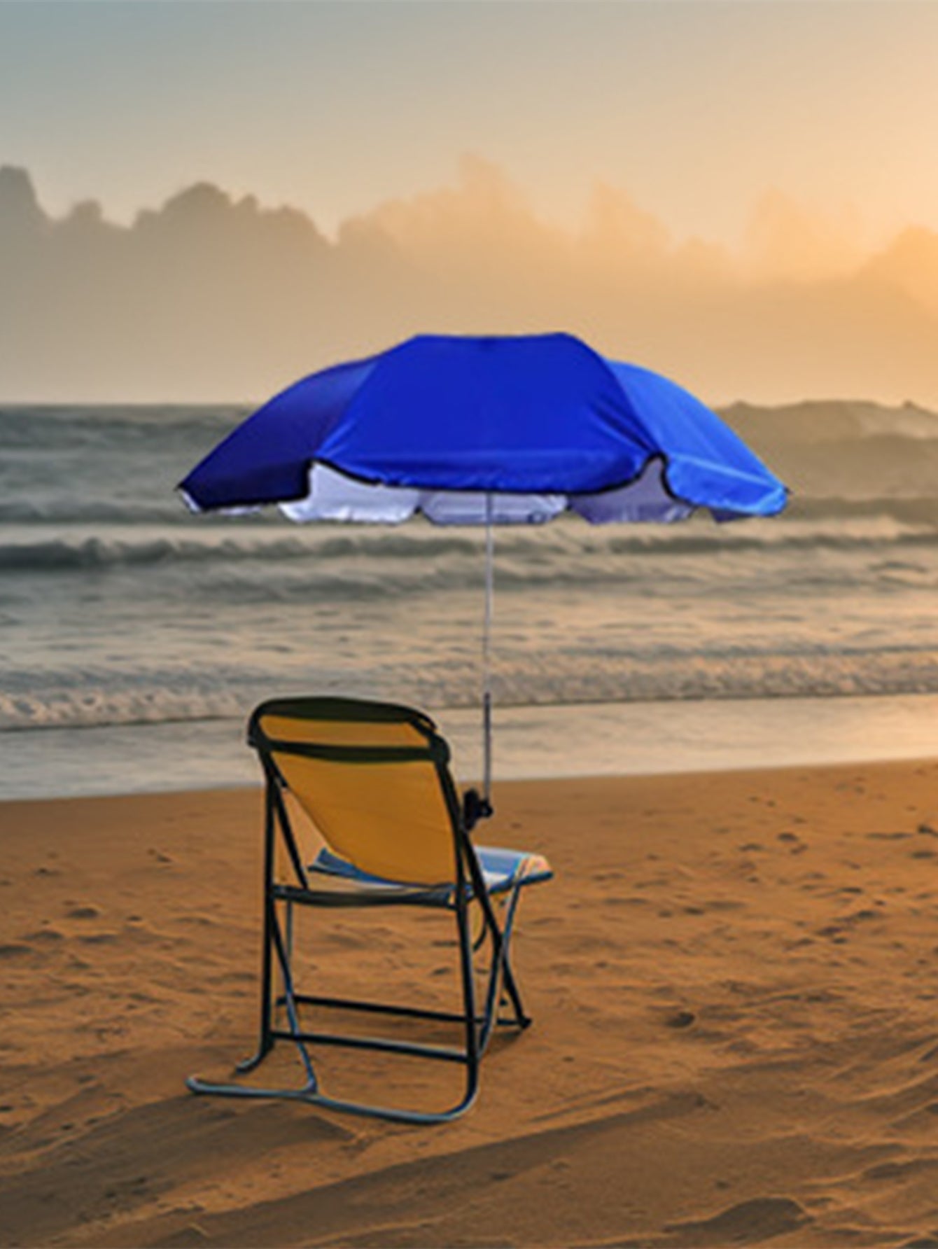 Beach Chair Sunshade with Steering Clamp