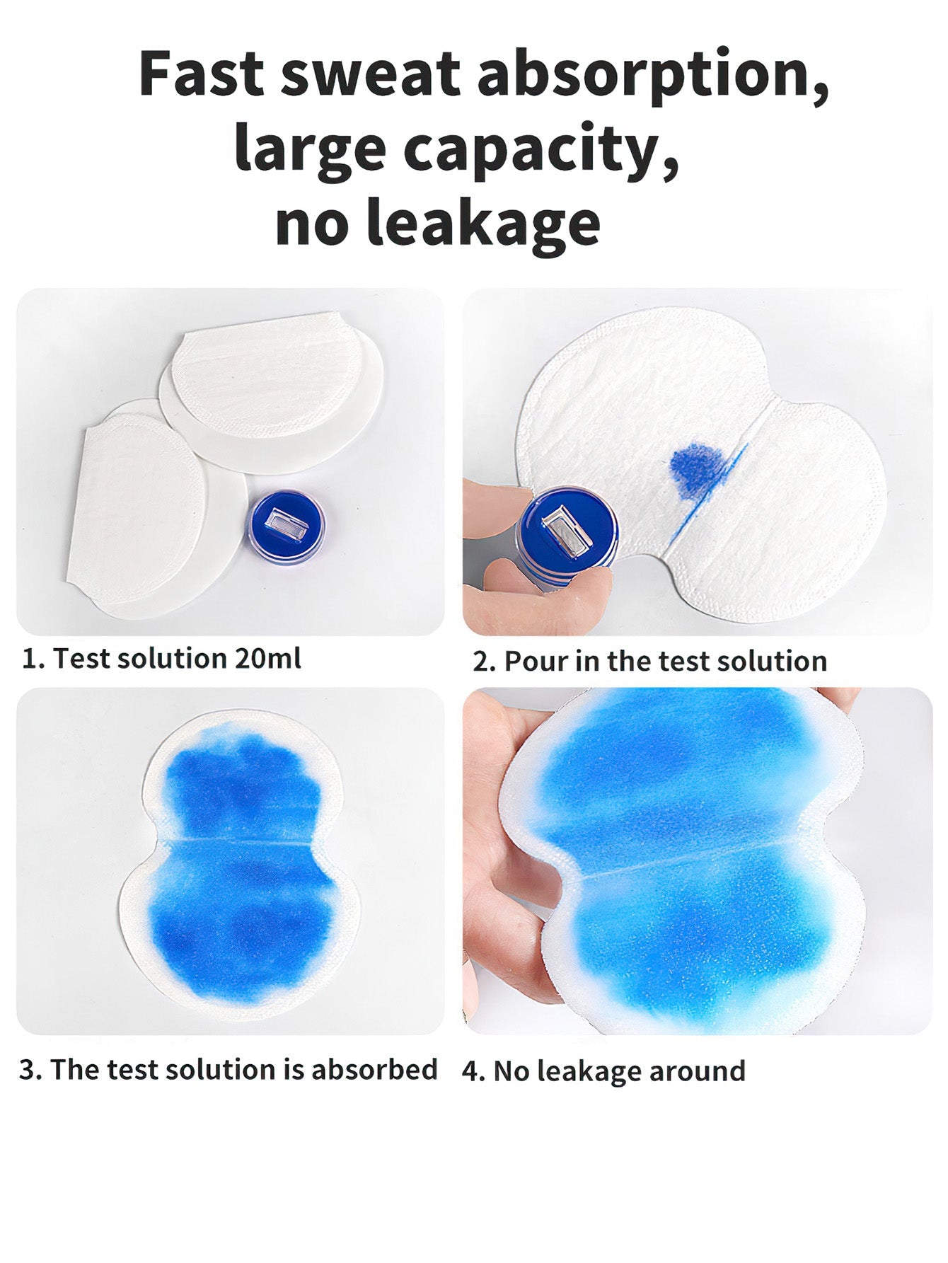 Ultra-Thin Underarm Sweat Pads