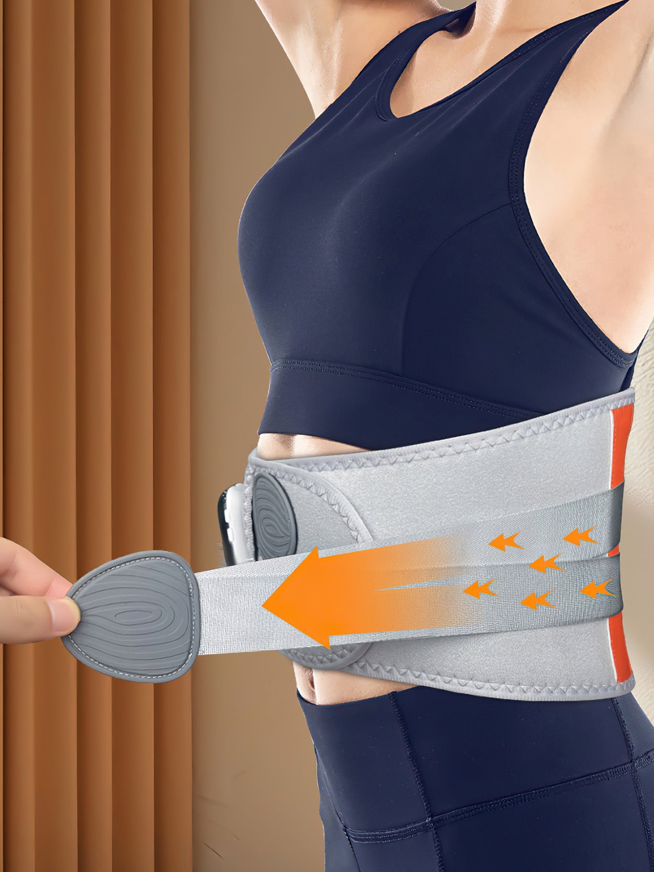 Massage Waist Belt with Red Light Therapy - 3 Colours
