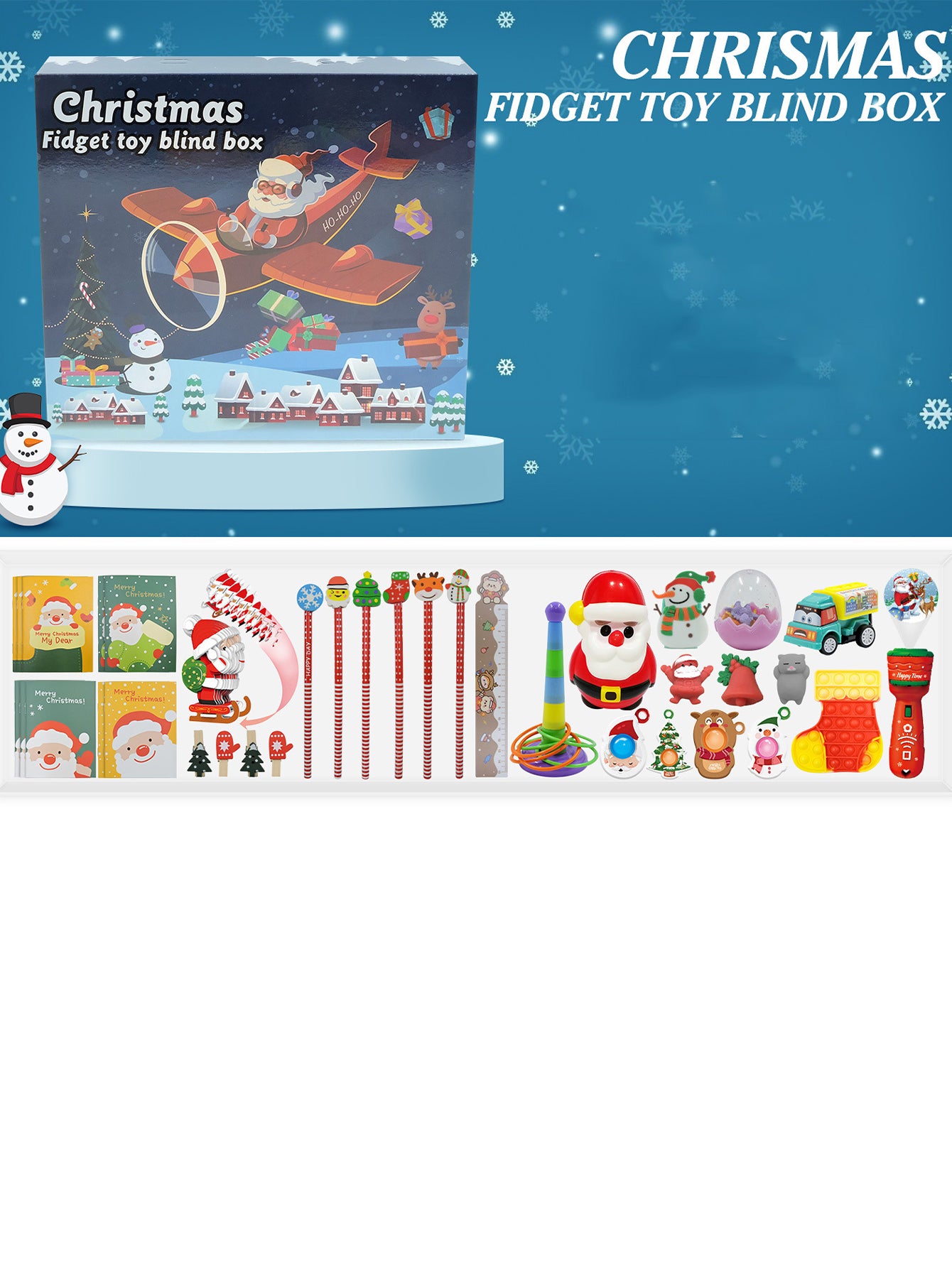 Santa Claus Squeeze Fun-New Christmas Gift Toy