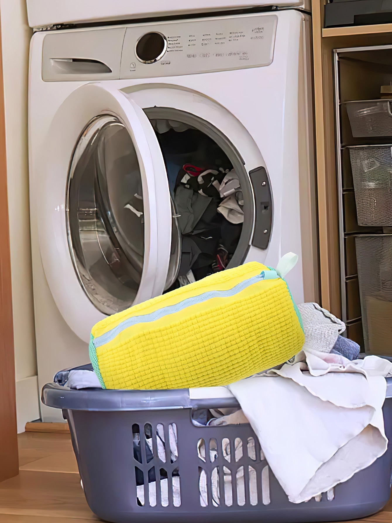 Lazy Shoe Reusable Cylindrical Shoe Washing Bags
