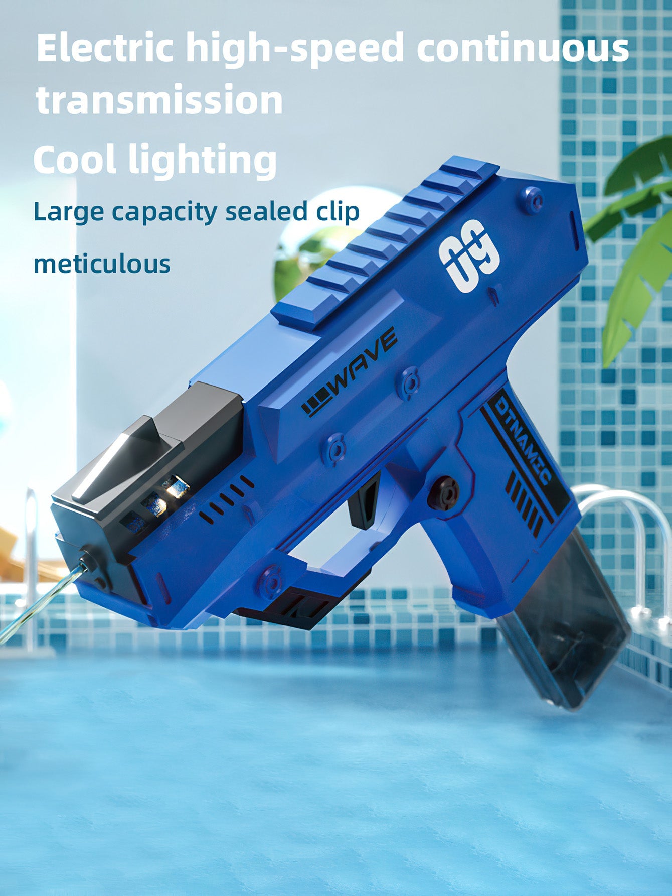 Pulse Strobe Light Electric Super Soaker - 3 Styles