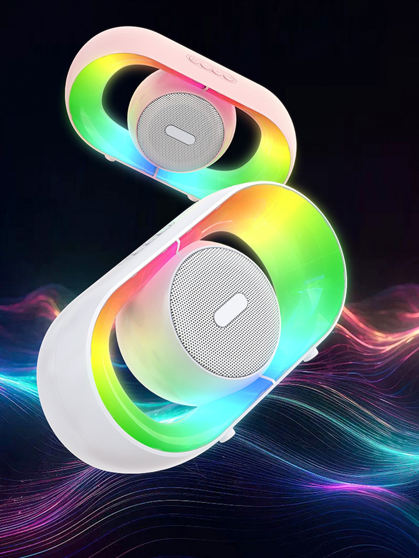 Desktop atmosphere night light Bluetooth speaker