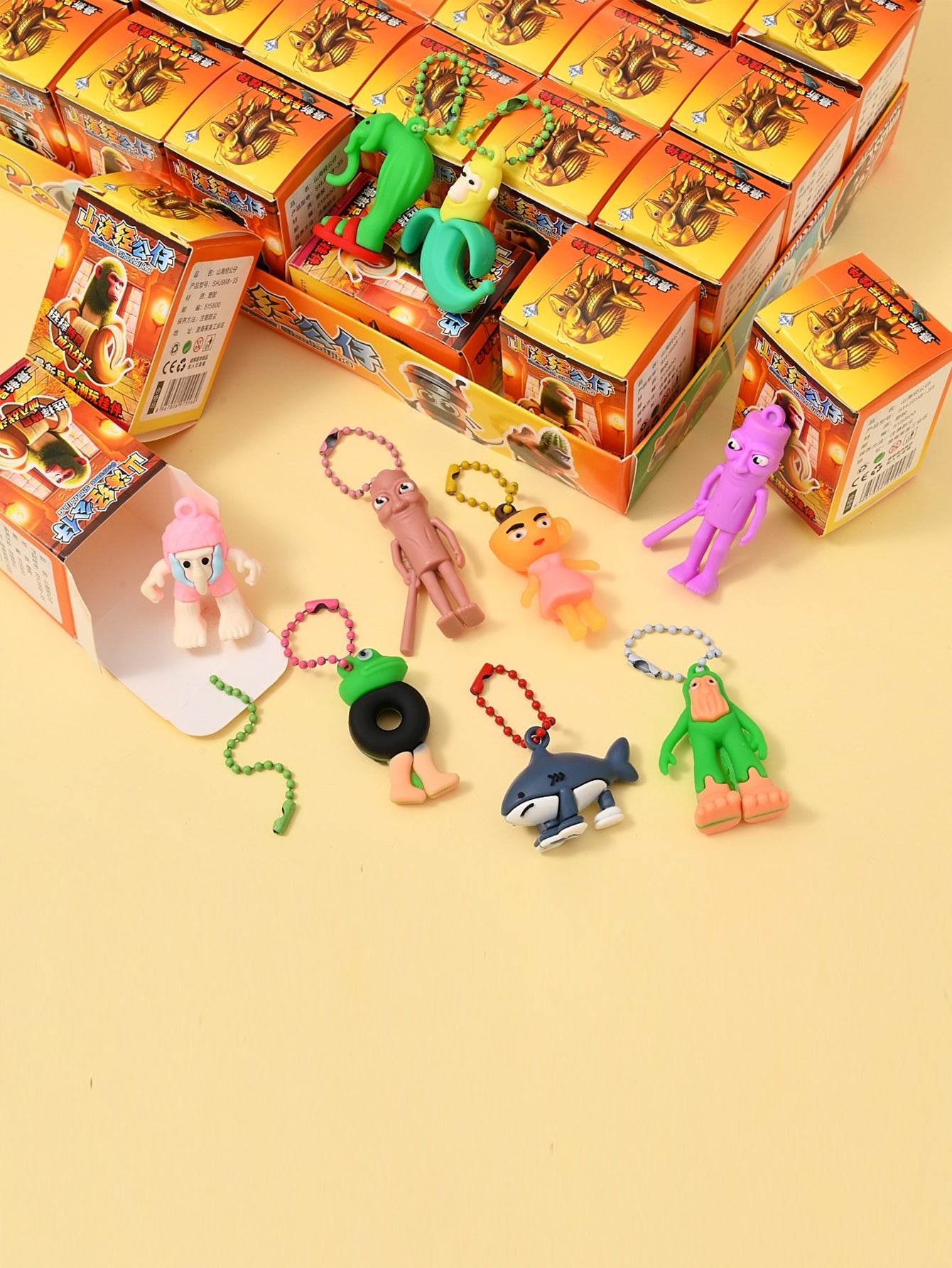 TungTungTungSahur wooden stick man trendy toy