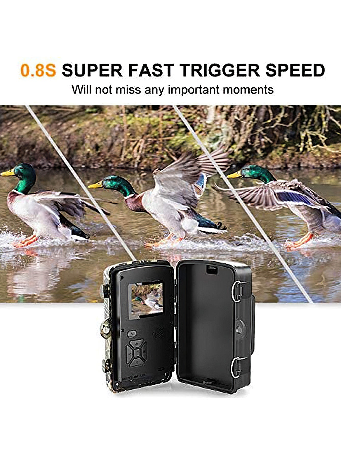 Infrared Night Vision Waterproof HD Hunting Camera
