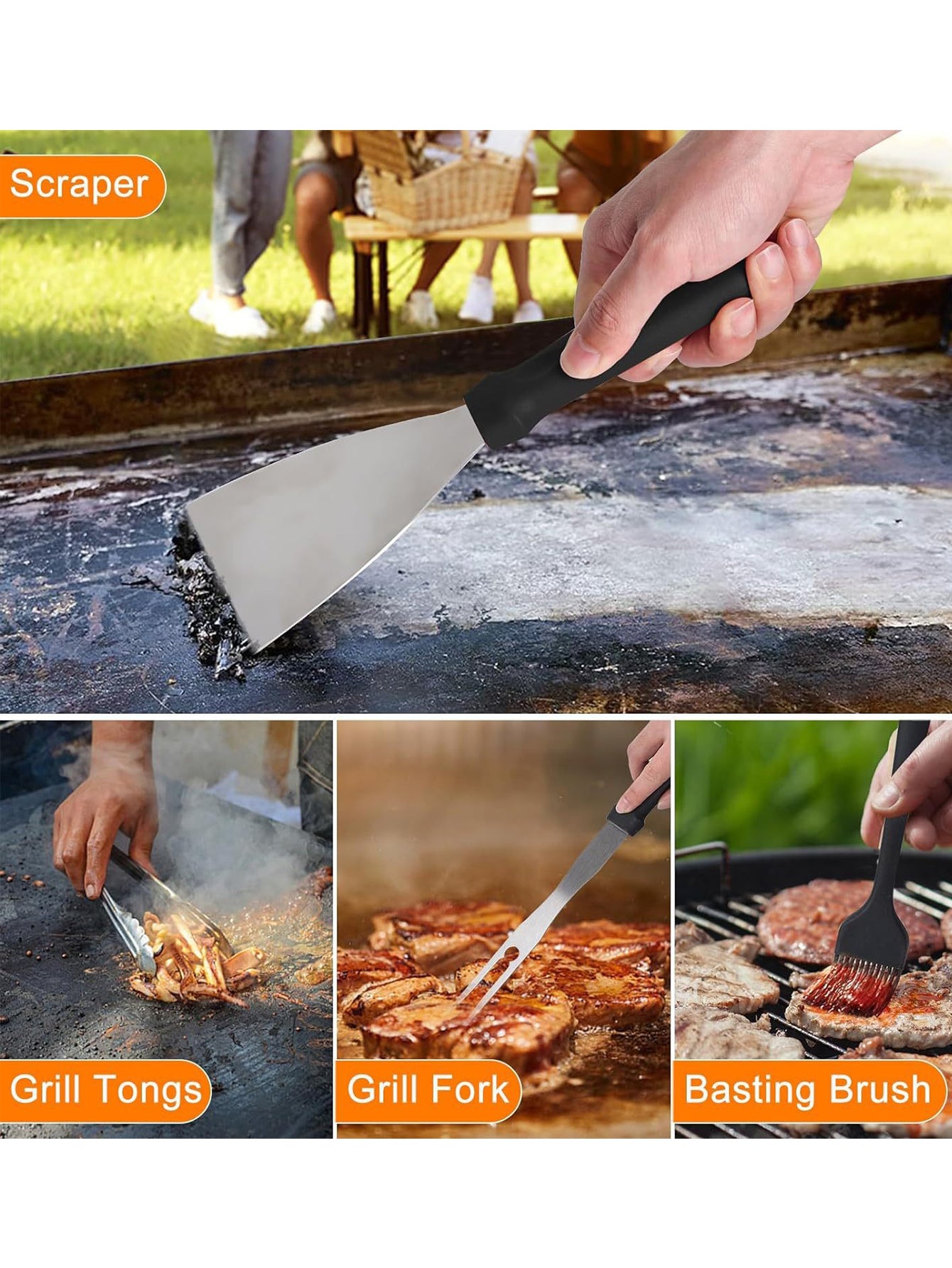 Outdoor BBQ Tool Set