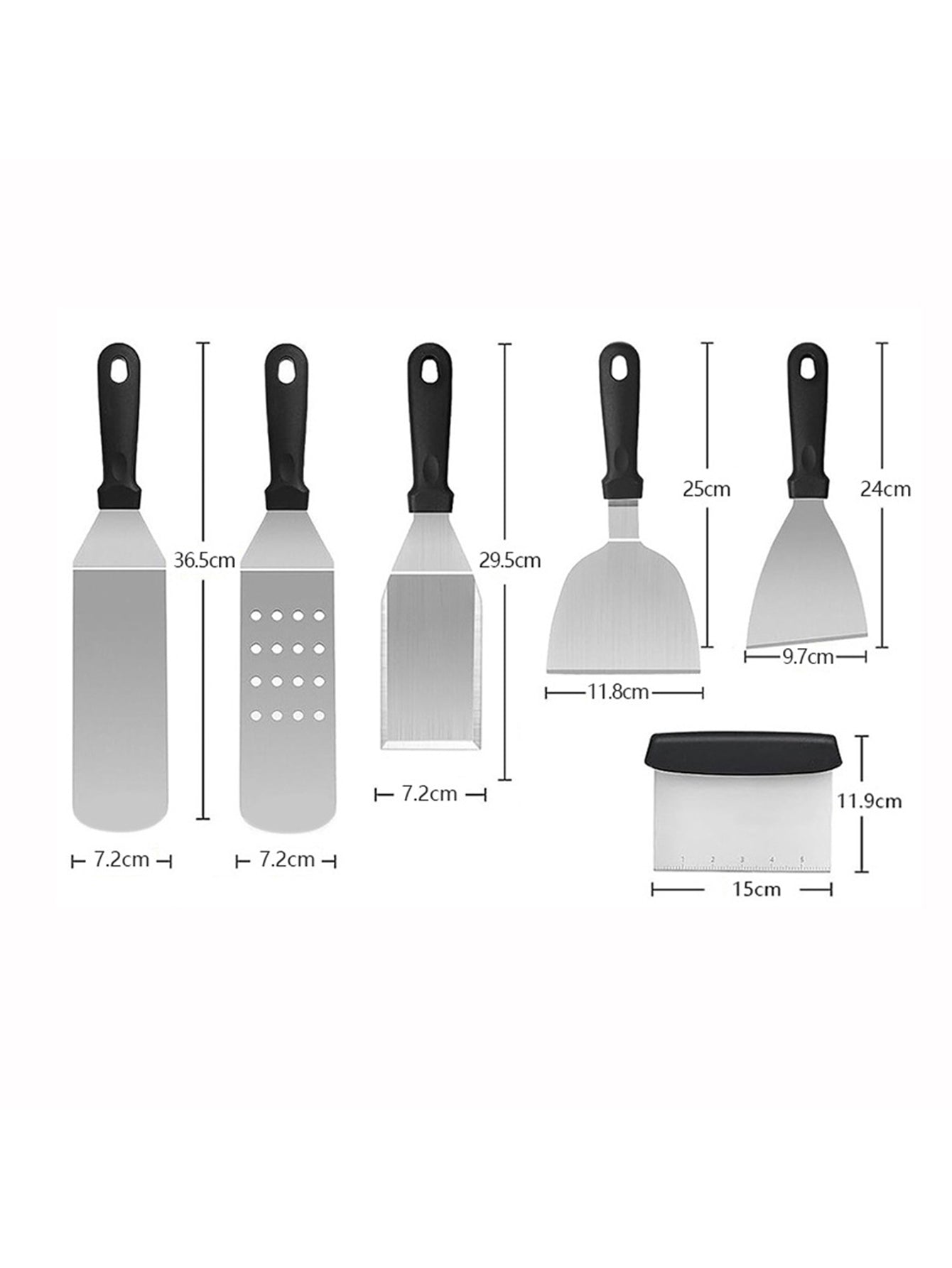 Camping BBQ stainless steel barbecue tool set