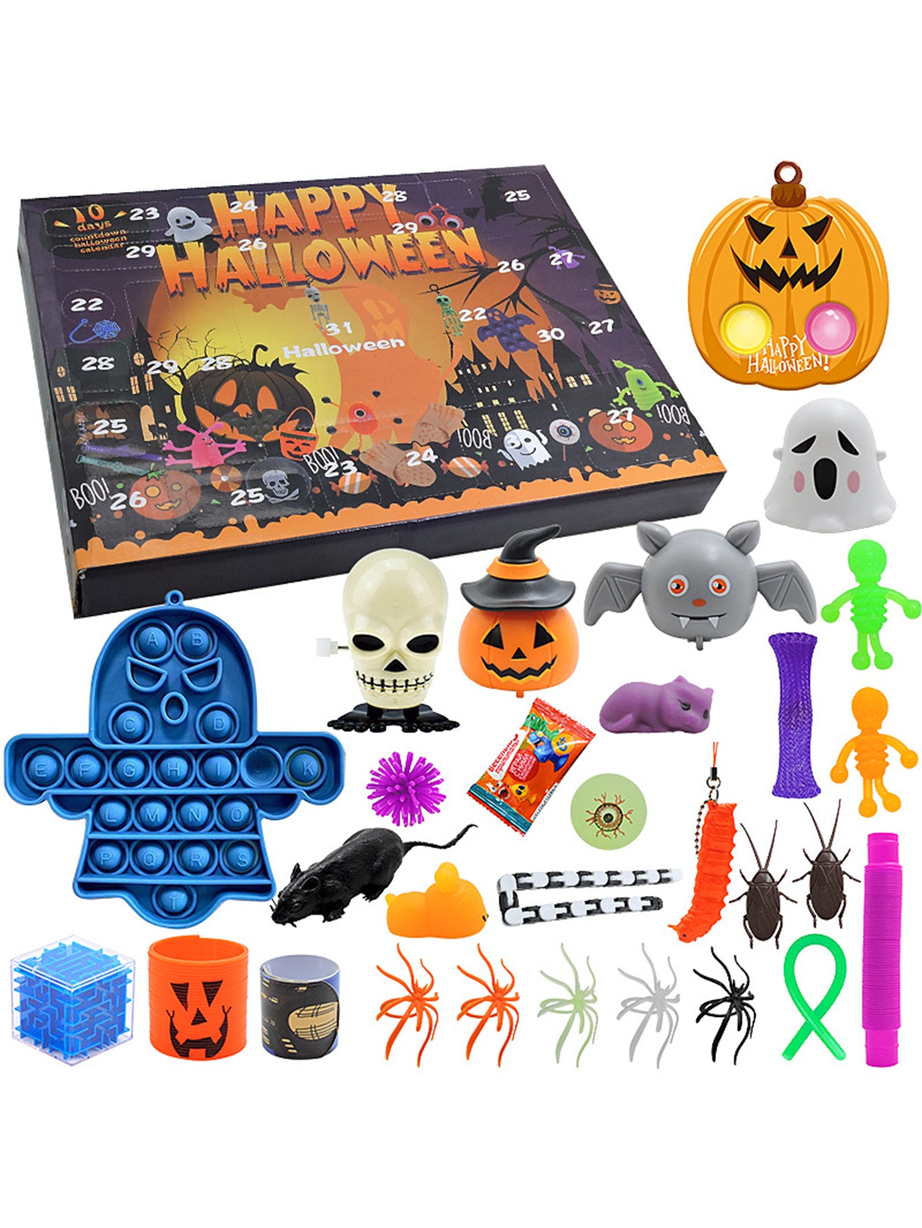 Halloween decompression toy set