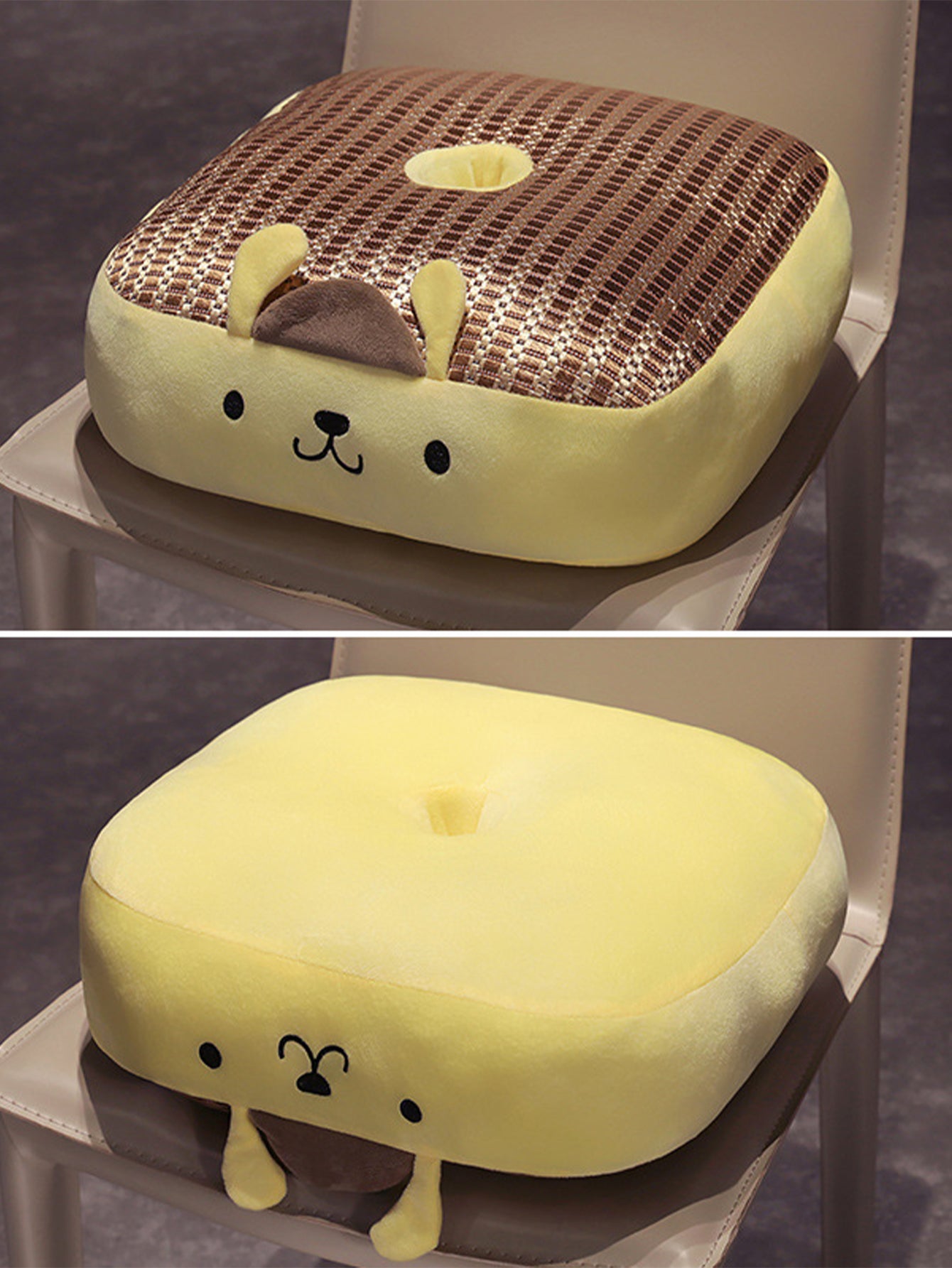 Cartoon ice rattan mat cushion